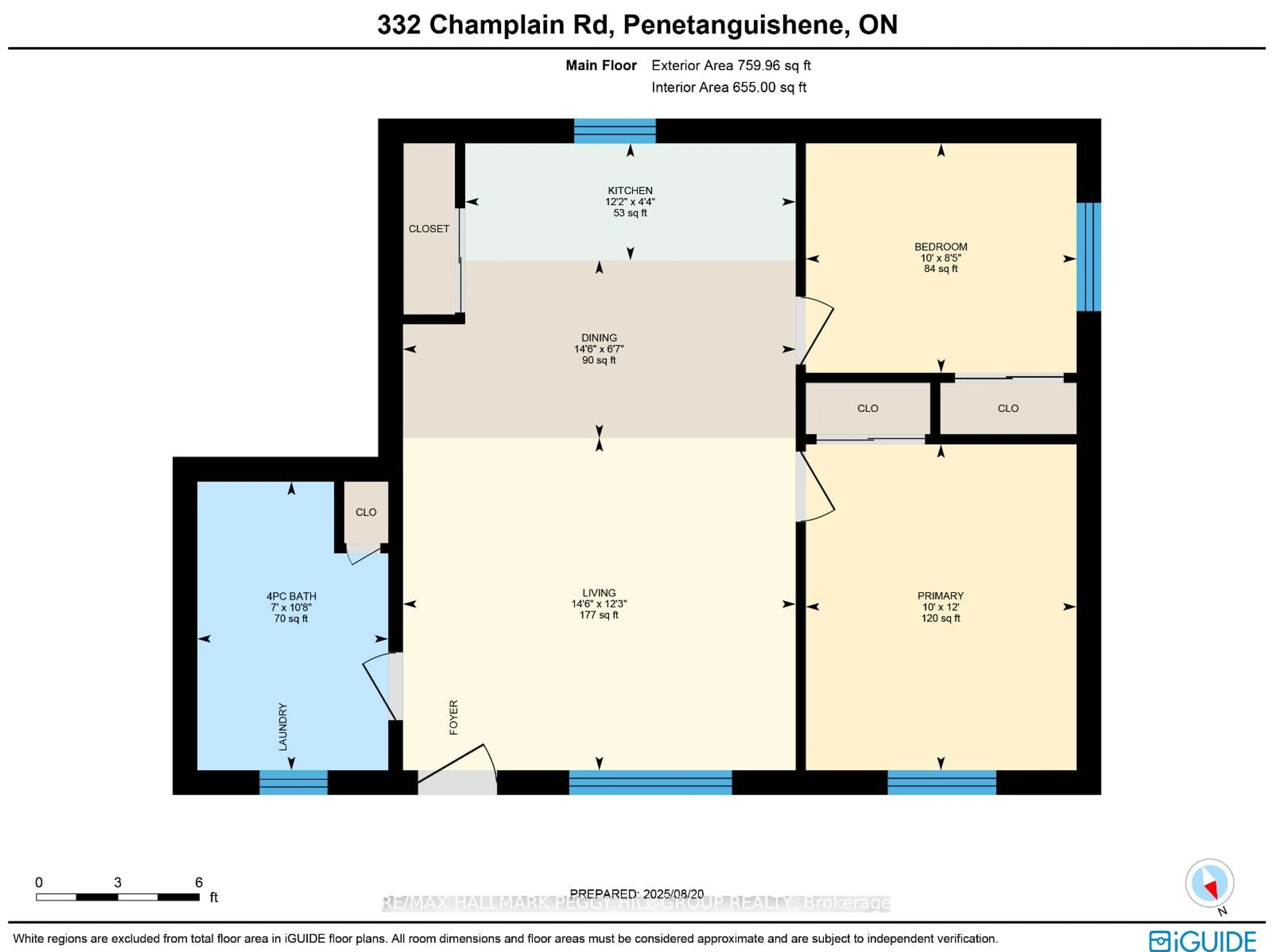 Floor plan for 332 Champlain Rd, Penetanguishene Ontario L9M 1S4