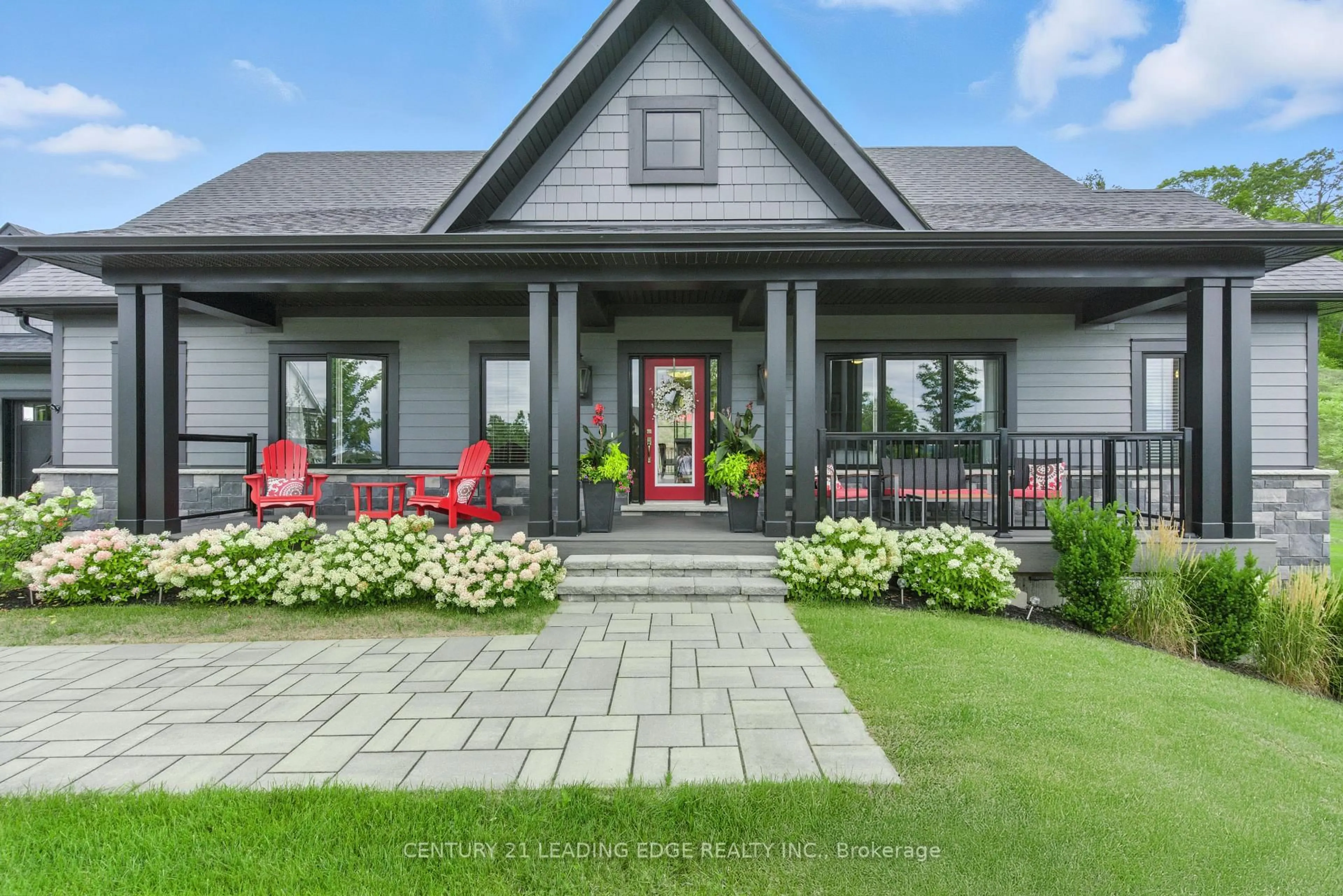 Home with brick exterior material, street for 43 Thoroughbred Dr, Oro-Medonte Ontario L0K 1E0