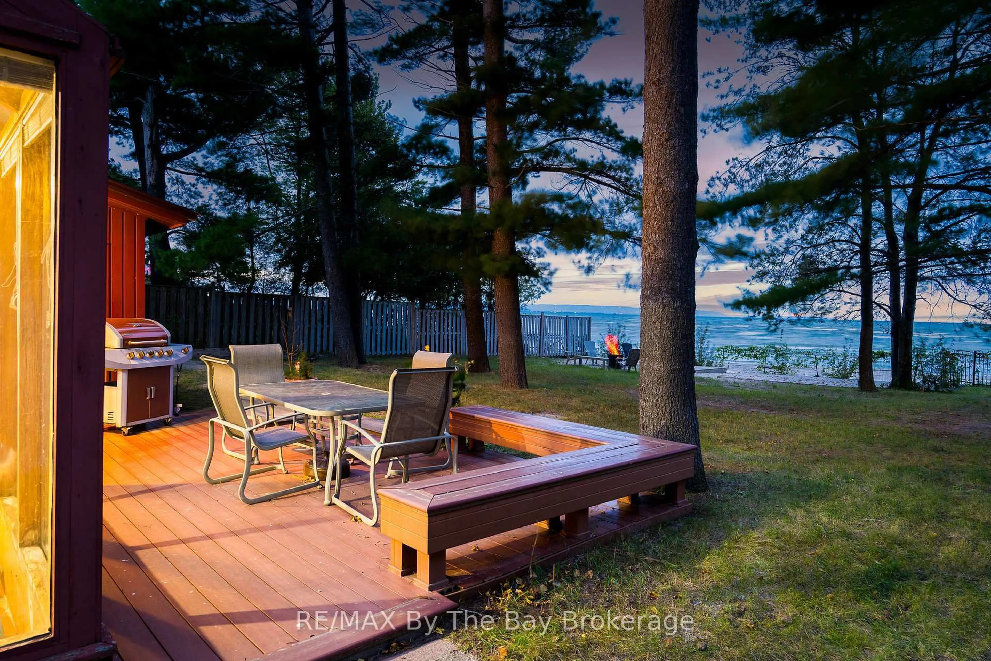 Patio, water/lake/river/ocean view for 156 Santos Lane, Wasaga Beach Ontario L9Z 2M1