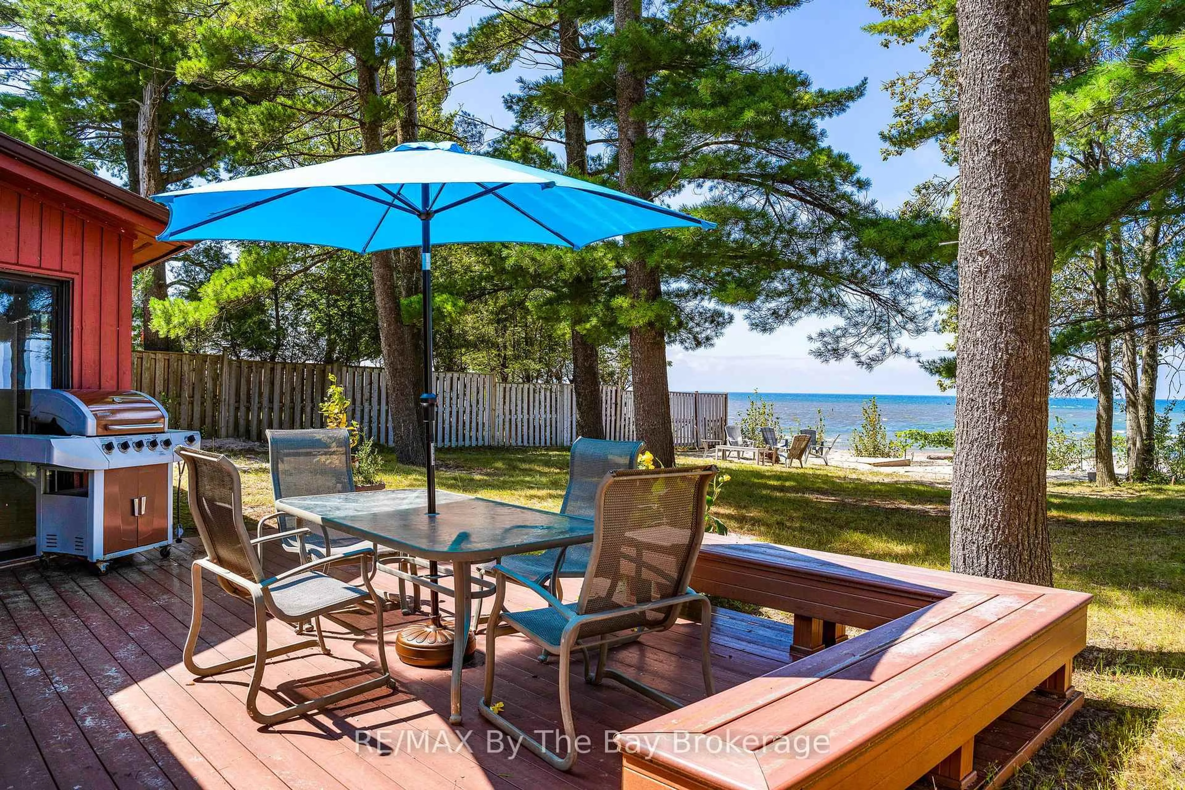 Patio, water/lake/river/ocean view for 156 Santos Lane, Wasaga Beach Ontario L9Z 2M1