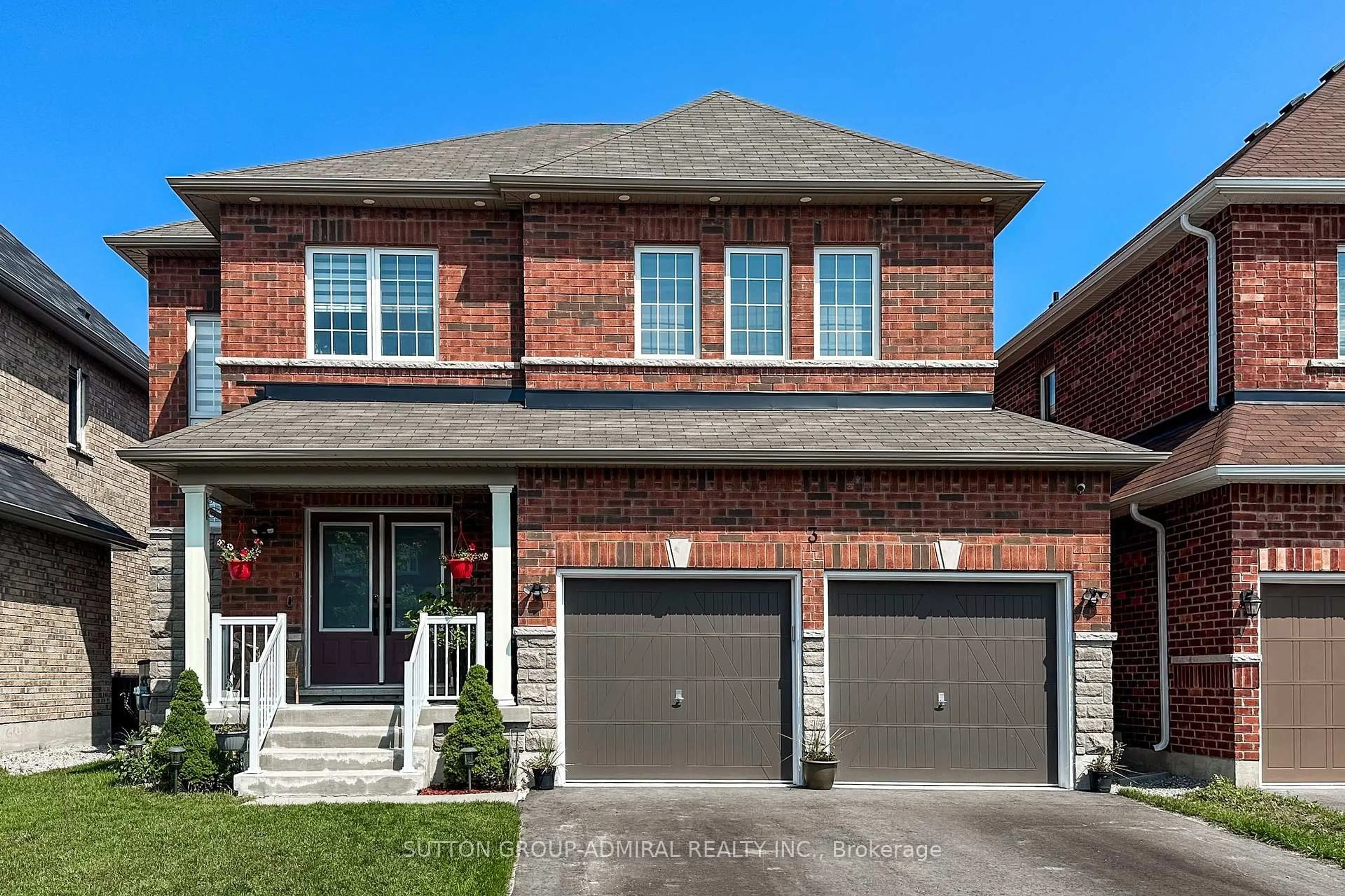 Home with brick exterior material, street for 3 Cypress Point St, Barrie Ontario L4N 5S4