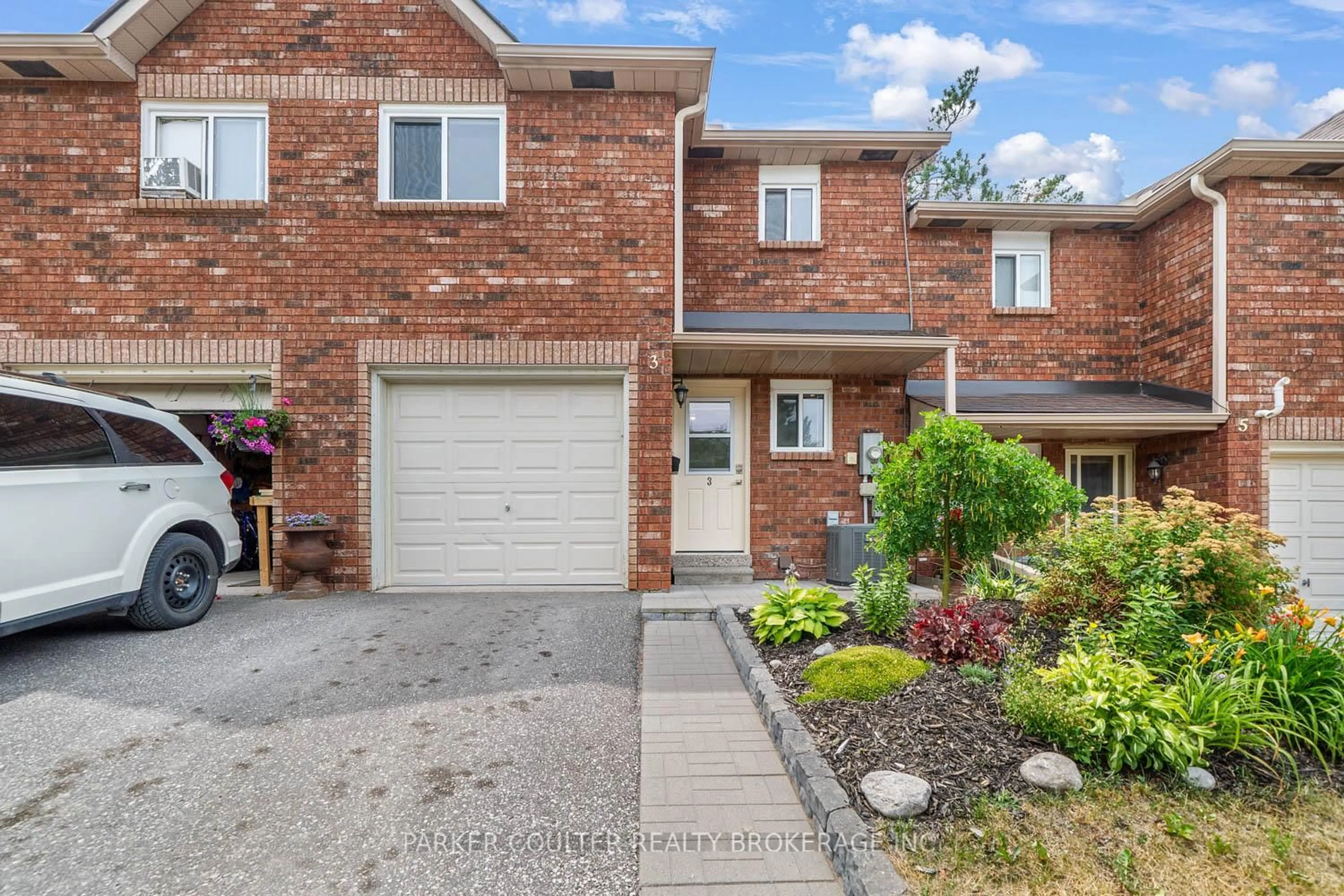 Home with brick exterior material, street for 3 Partridge Rd #49, Barrie Ontario L4N 6W4