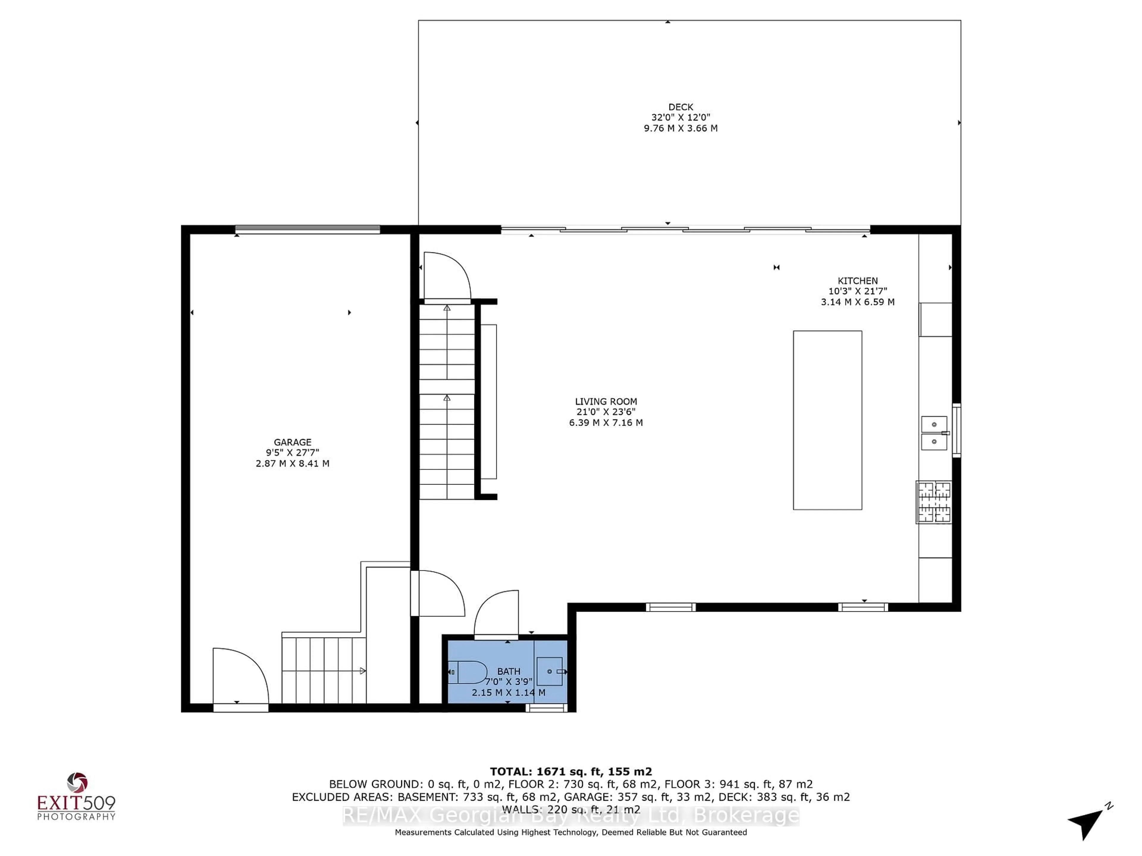 Floor plan for 23 Trew Ave, Tiny Ontario L0L 2T0