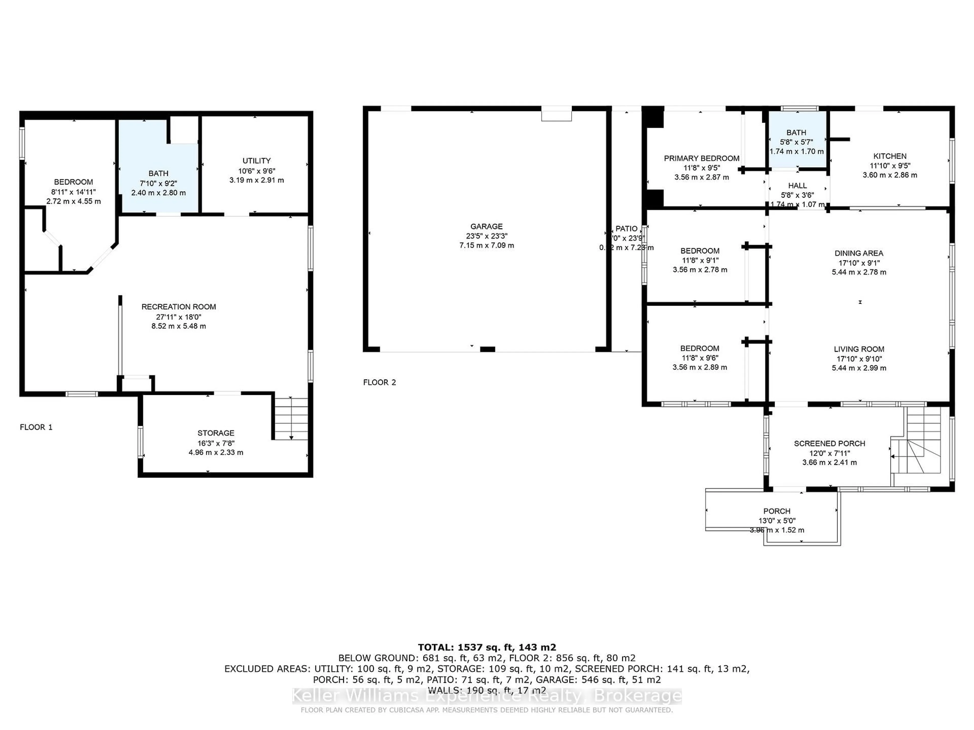 Floor plan for 144 Bay St, Tay Ontario L0K 2A0