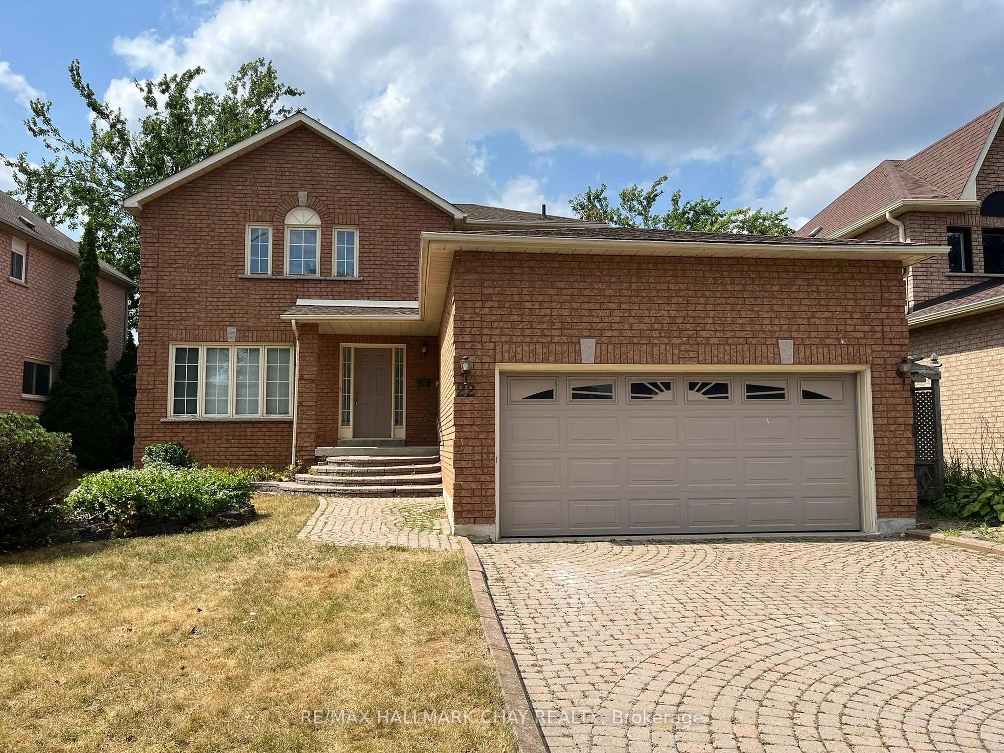 Home with brick exterior material, street for 22 Stroud Pl, Barrie Ontario L4N 7V4
