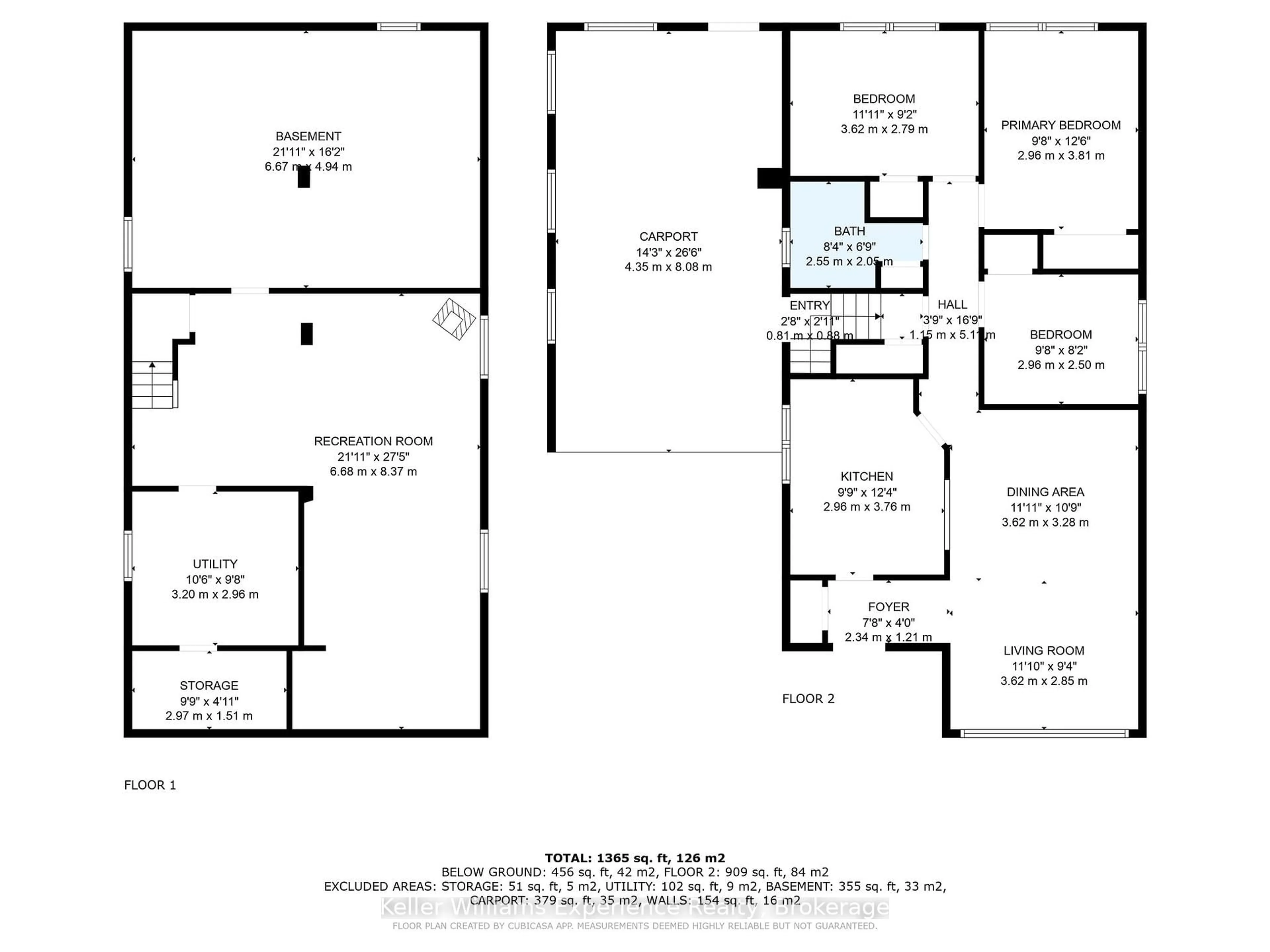 Floor plan for 262 Ruby St, Midland Ontario L4R 2L4
