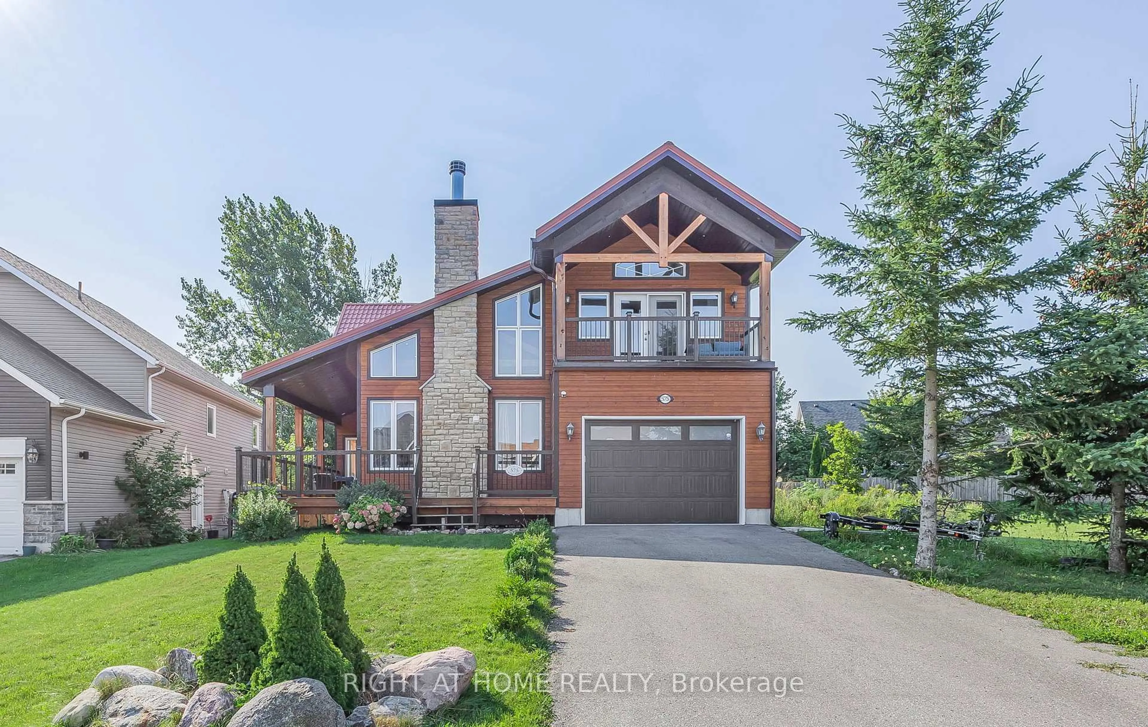 Home with brick exterior material, street for 575 Oleary Lane, Tay Ontario L0K 2A0