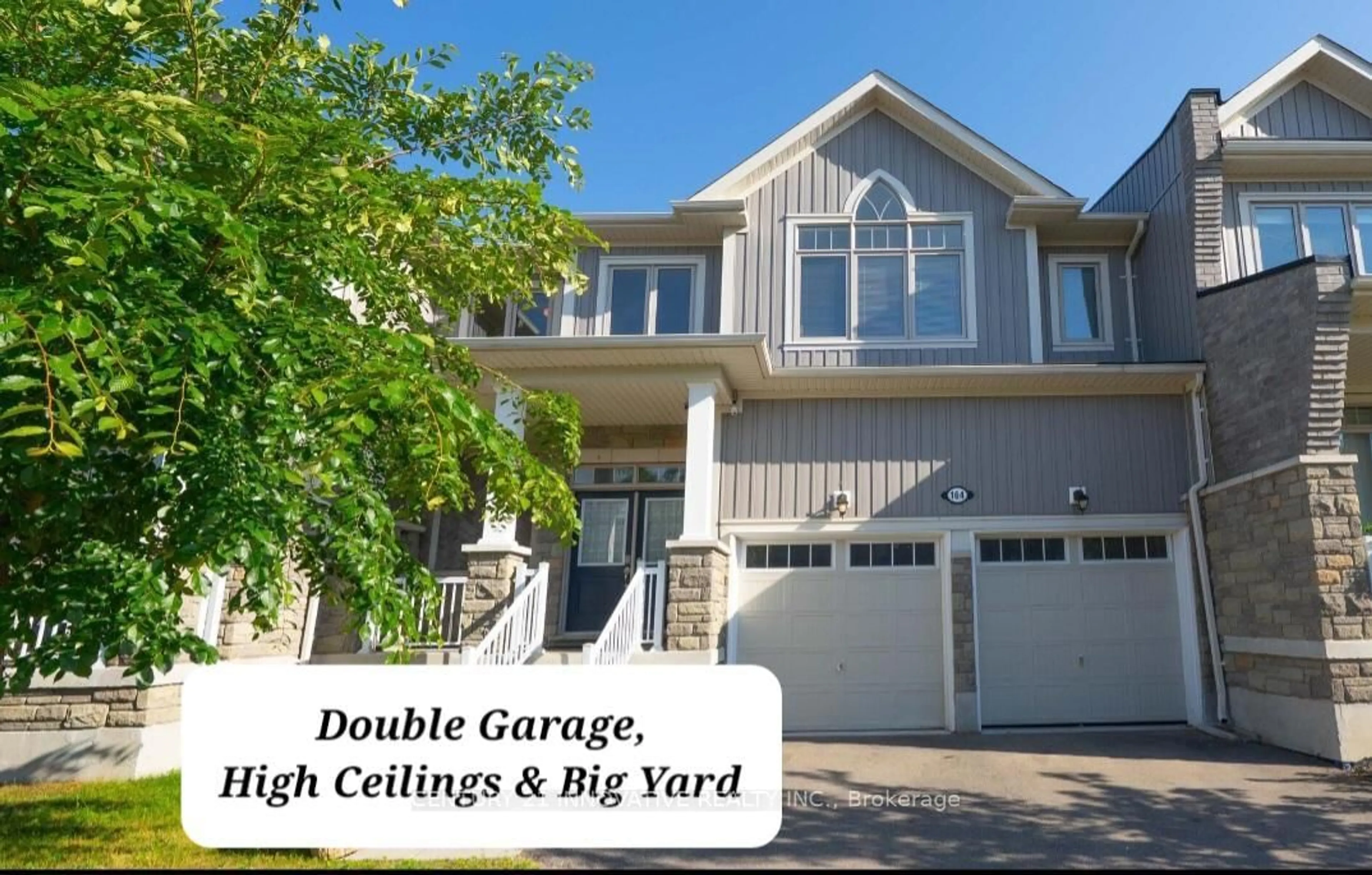 Home with vinyl exterior material, street for 164 Allegra Dr, Wasaga Beach Ontario L9Z 0H6