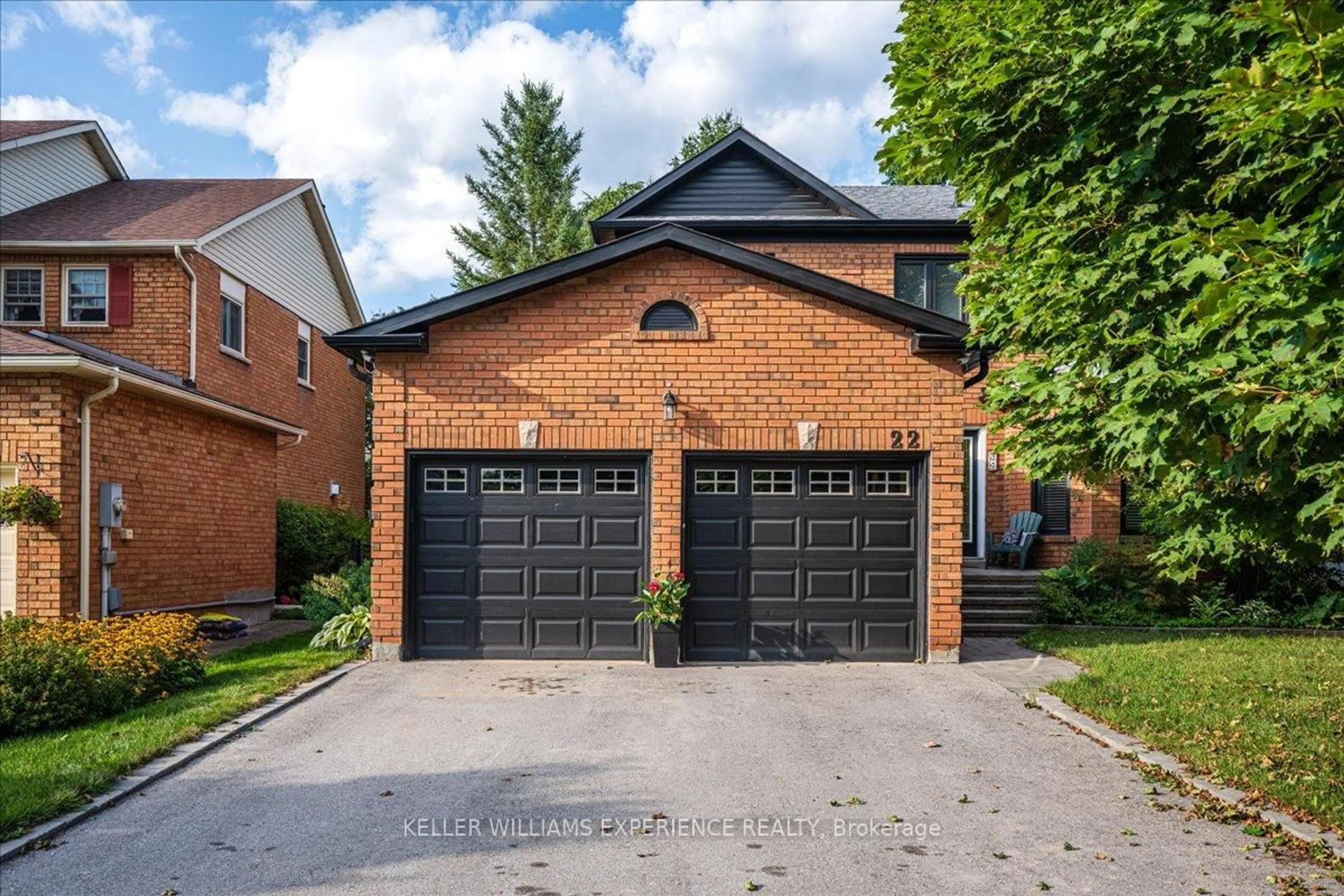 Home with brick exterior material, street for 22 River Ridge Rd, Barrie Ontario L4N 7G2