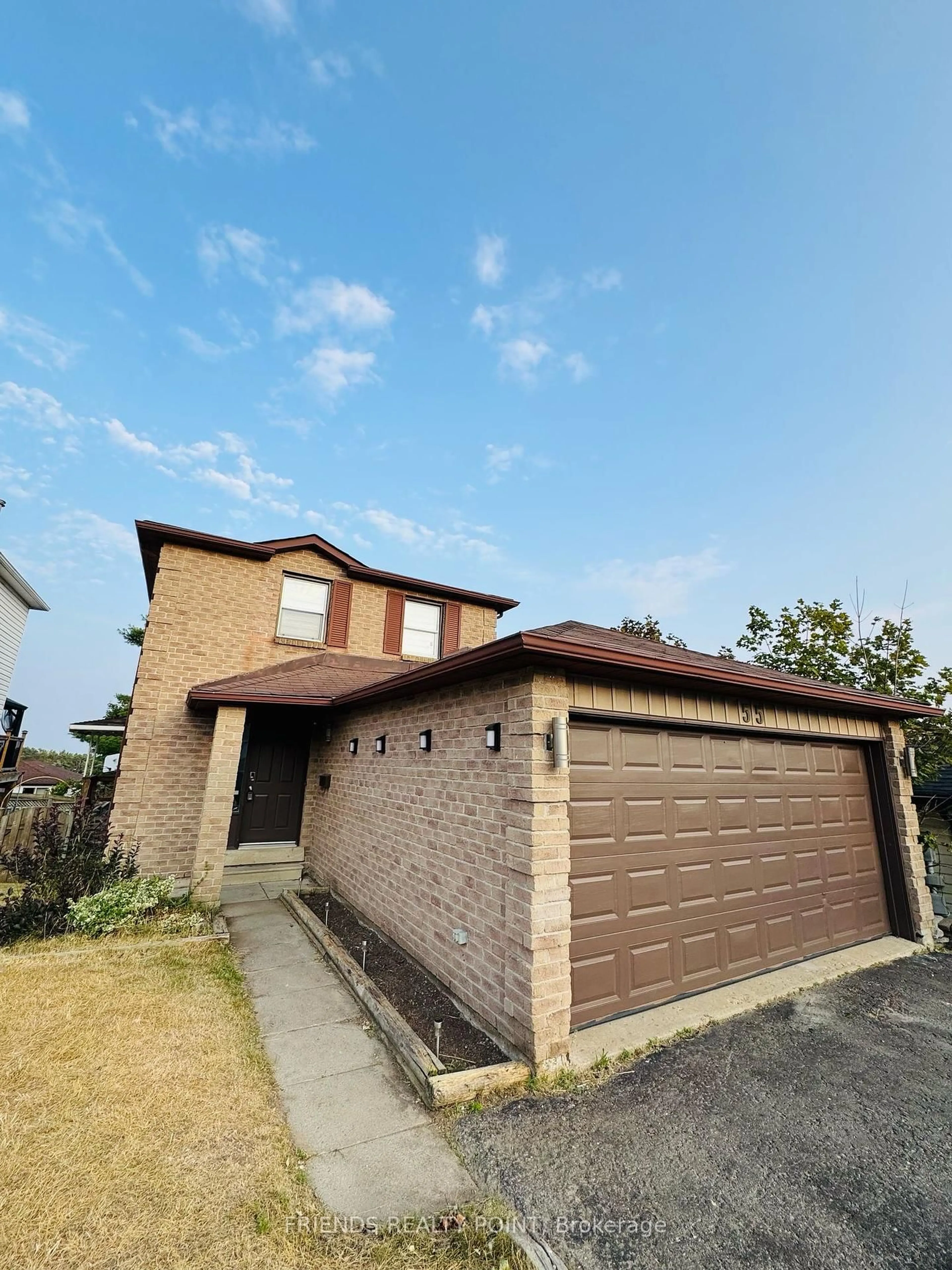 Home with brick exterior material, street for 55 Browning Tr, Barrie Ontario L4N 5A5