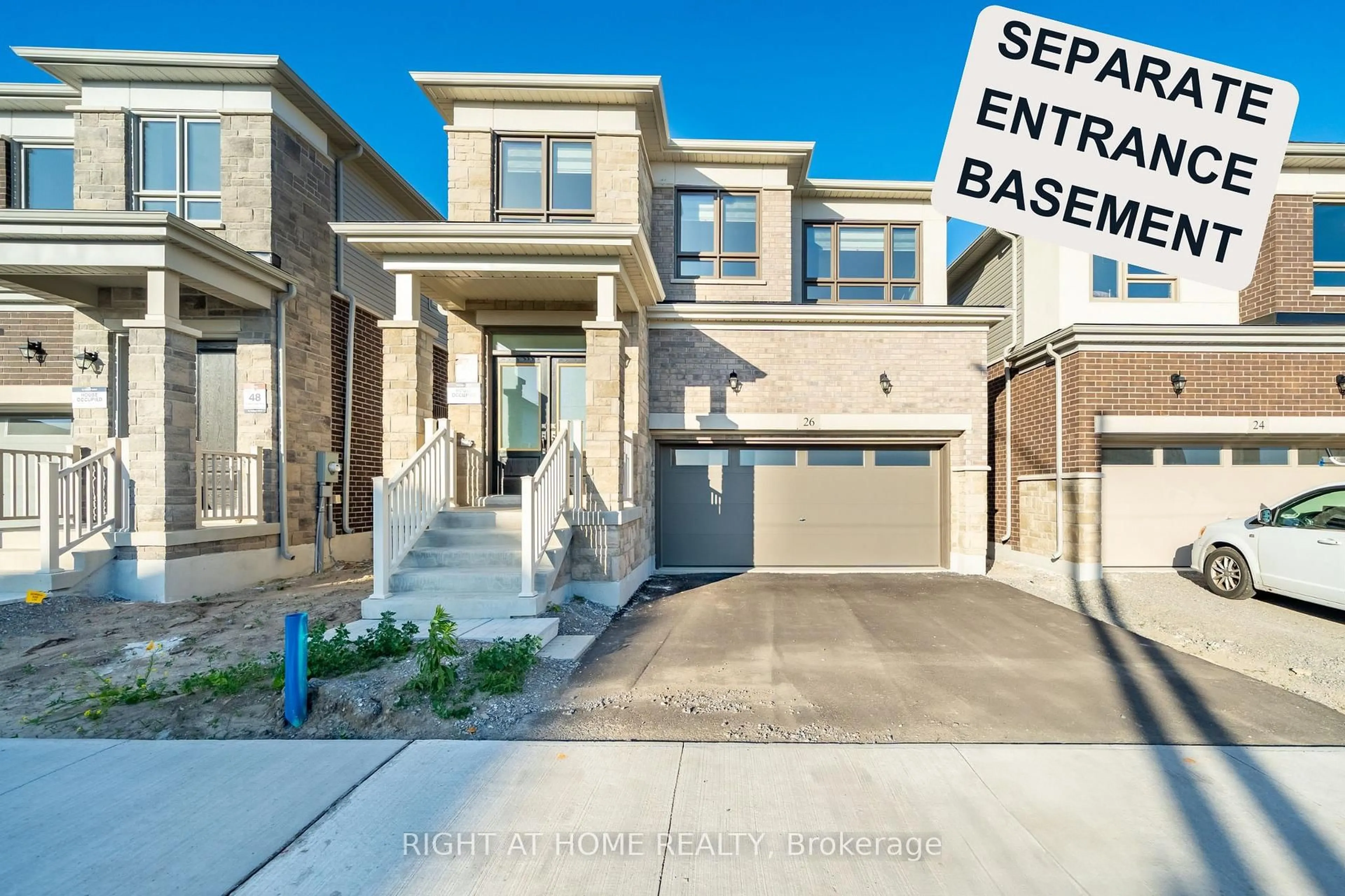 Home with brick exterior material, street for 26 West Oak Tr, Barrie Ontario L9S 2Z4