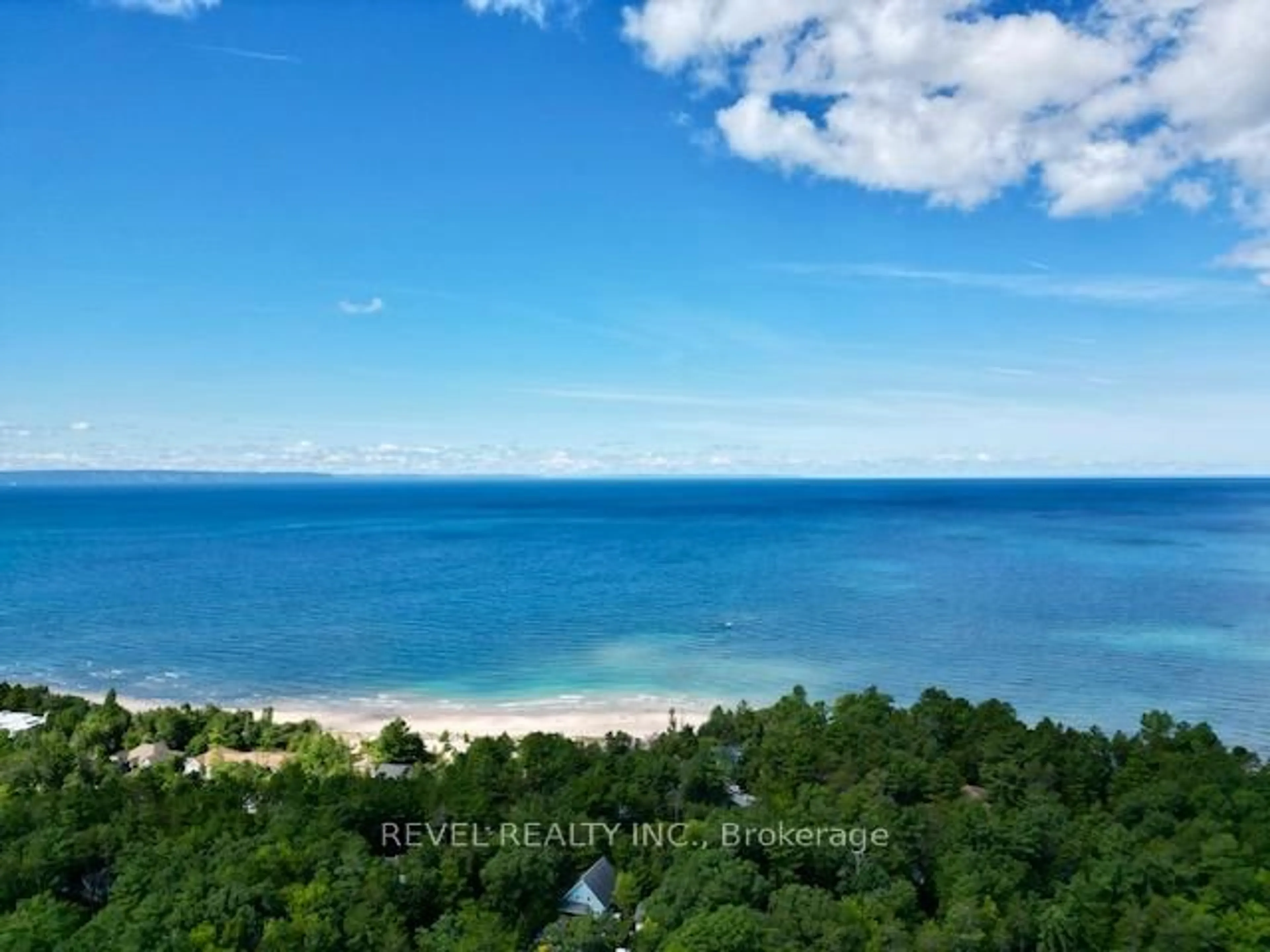 A pic from outside/outdoor area/front of a property/back of a property/a pic from drone, water/lake/river/ocean view for Lot 14 Pineshore Cres, Tiny Ontario L0L 2T0