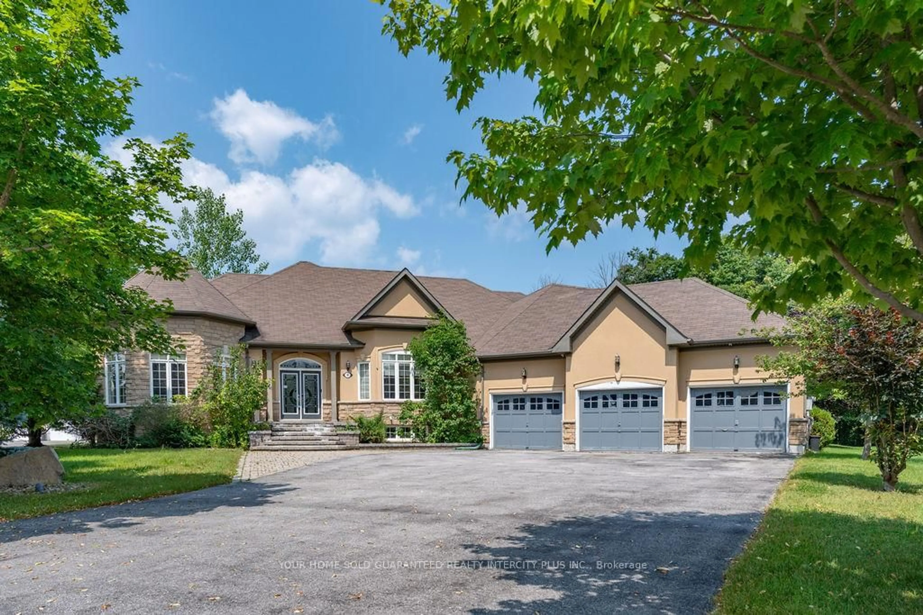 Home with brick exterior material, street for 6 Basswood Dr, Wasaga Beach Ontario L9Z 0A9