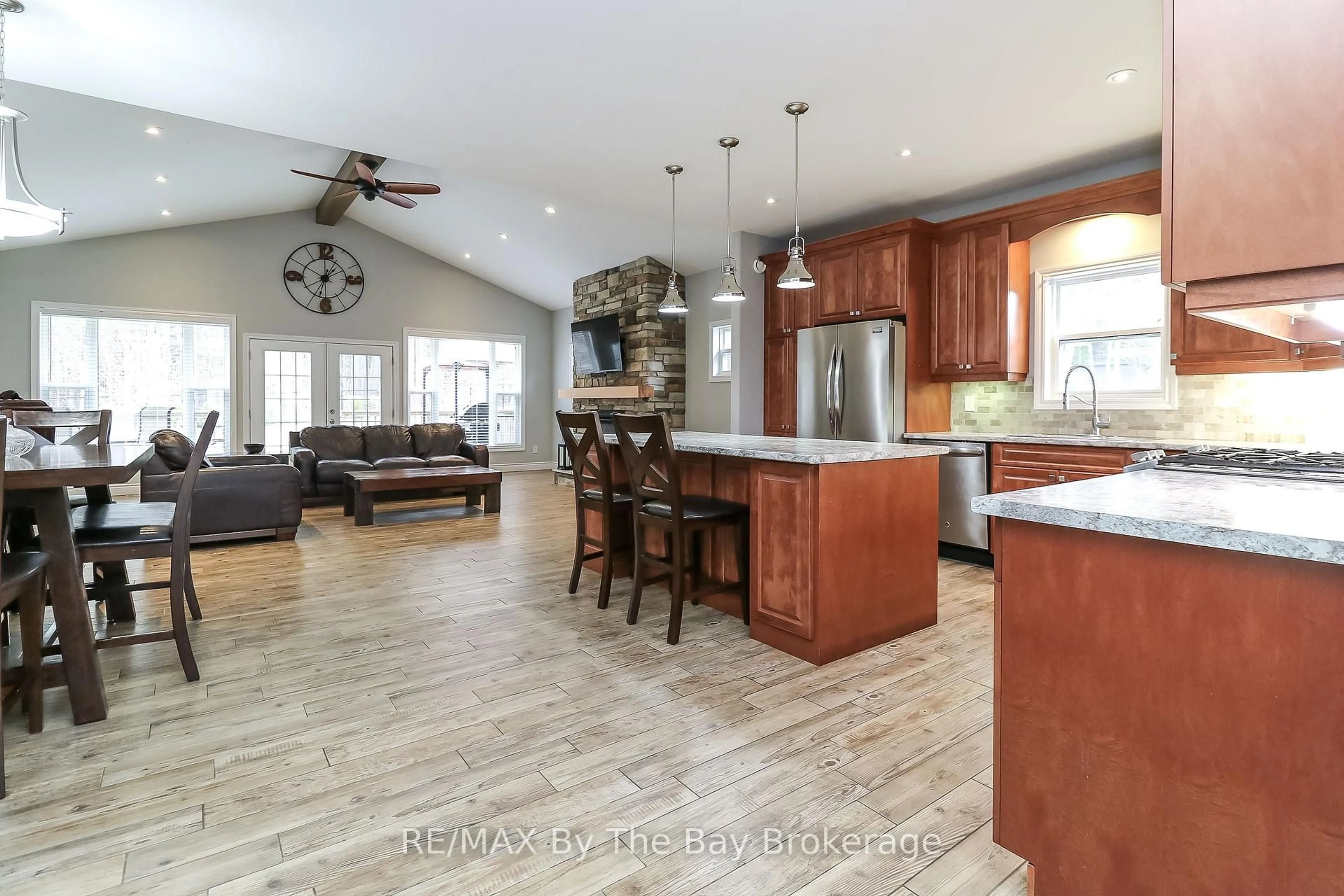 Open concept kitchen, unknown for 37 Wesley Ave, Wasaga Beach Ontario L9Z 1C8