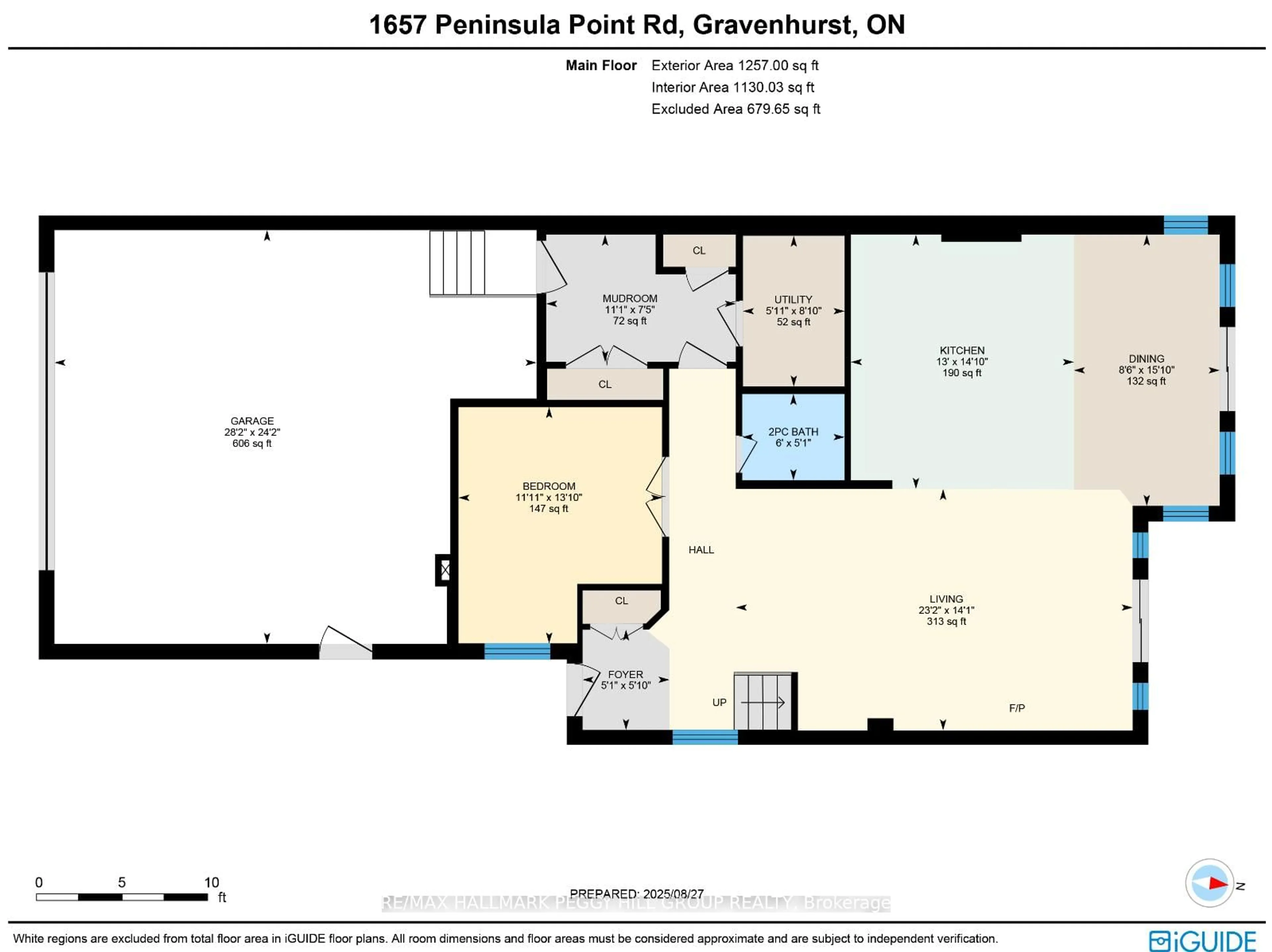 Floor plan for 1657 Peninsula Point Rd, Severn Ontario P0E 1N0