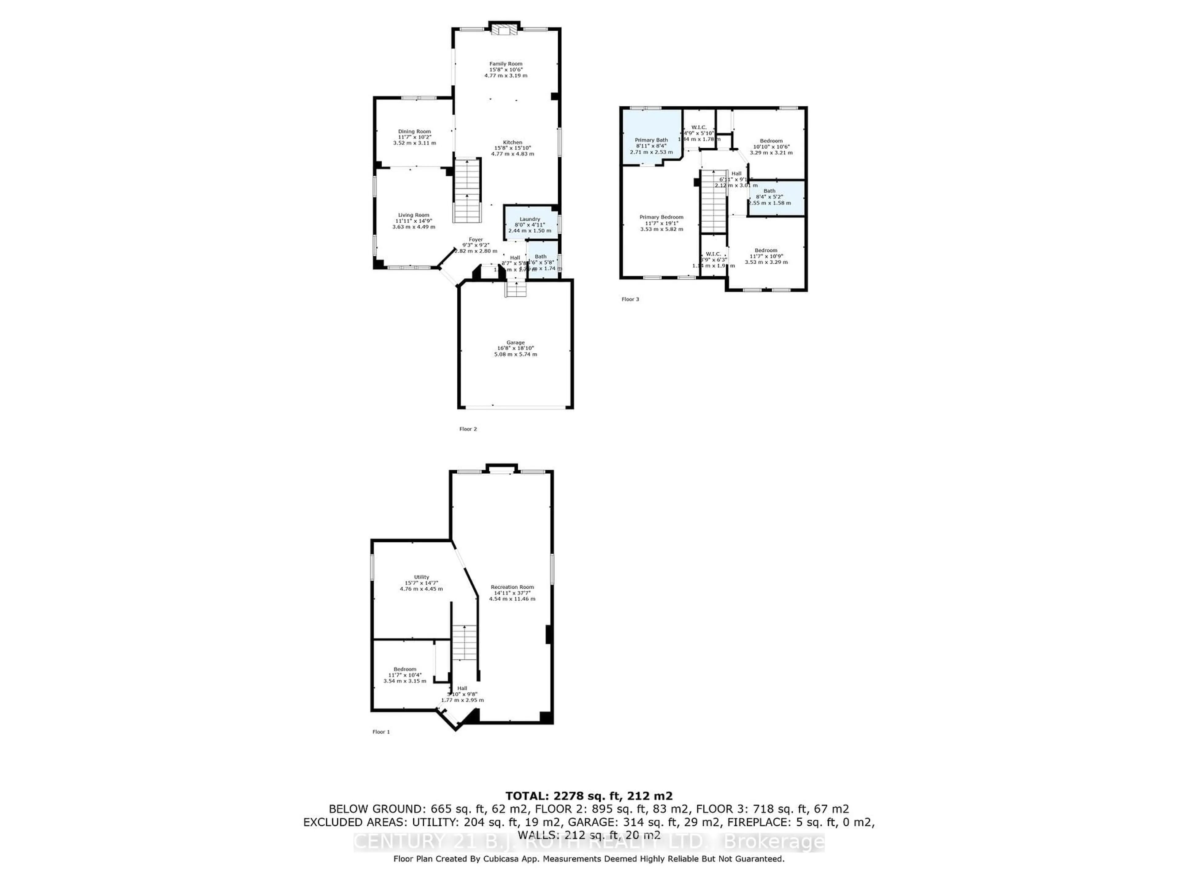 Floor plan for 1 GOLDEN EAGLE Way, Barrie Ontario L4M 6P4