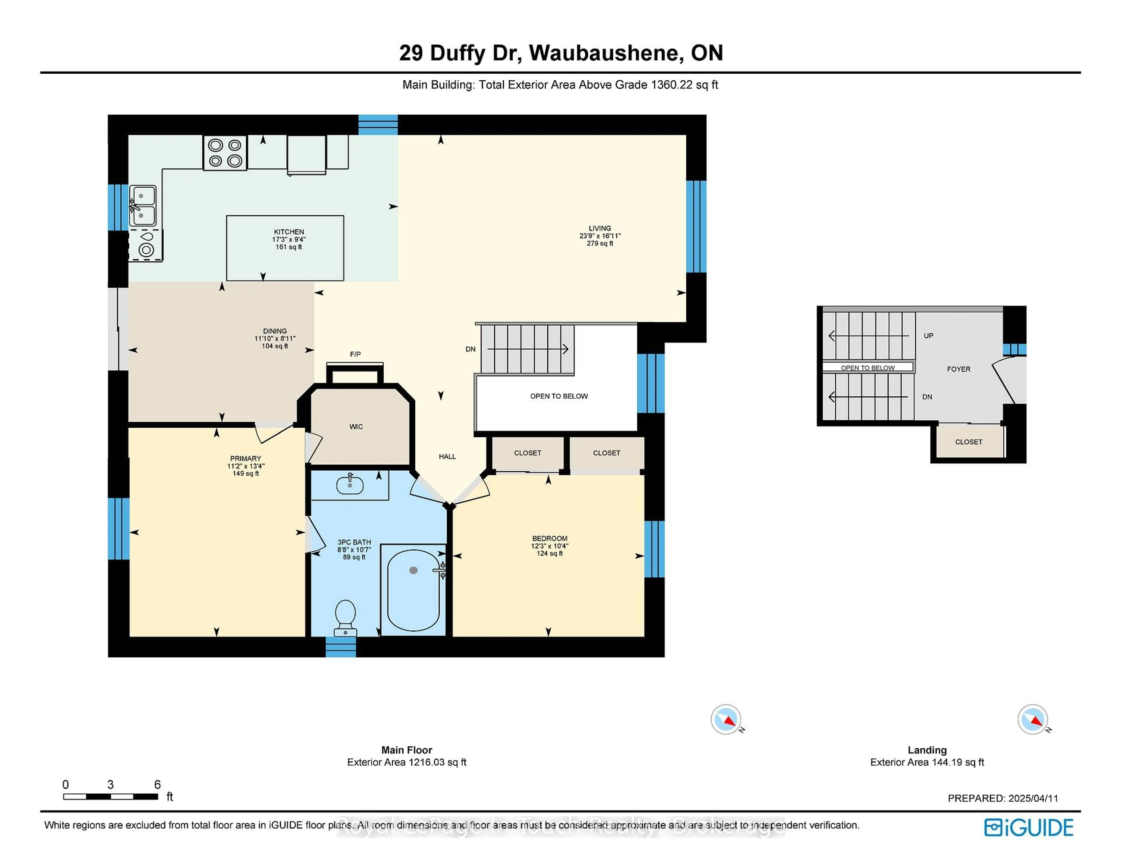 Floor plan for 29 Duffy Dr, Tay Ontario L0K 2C0