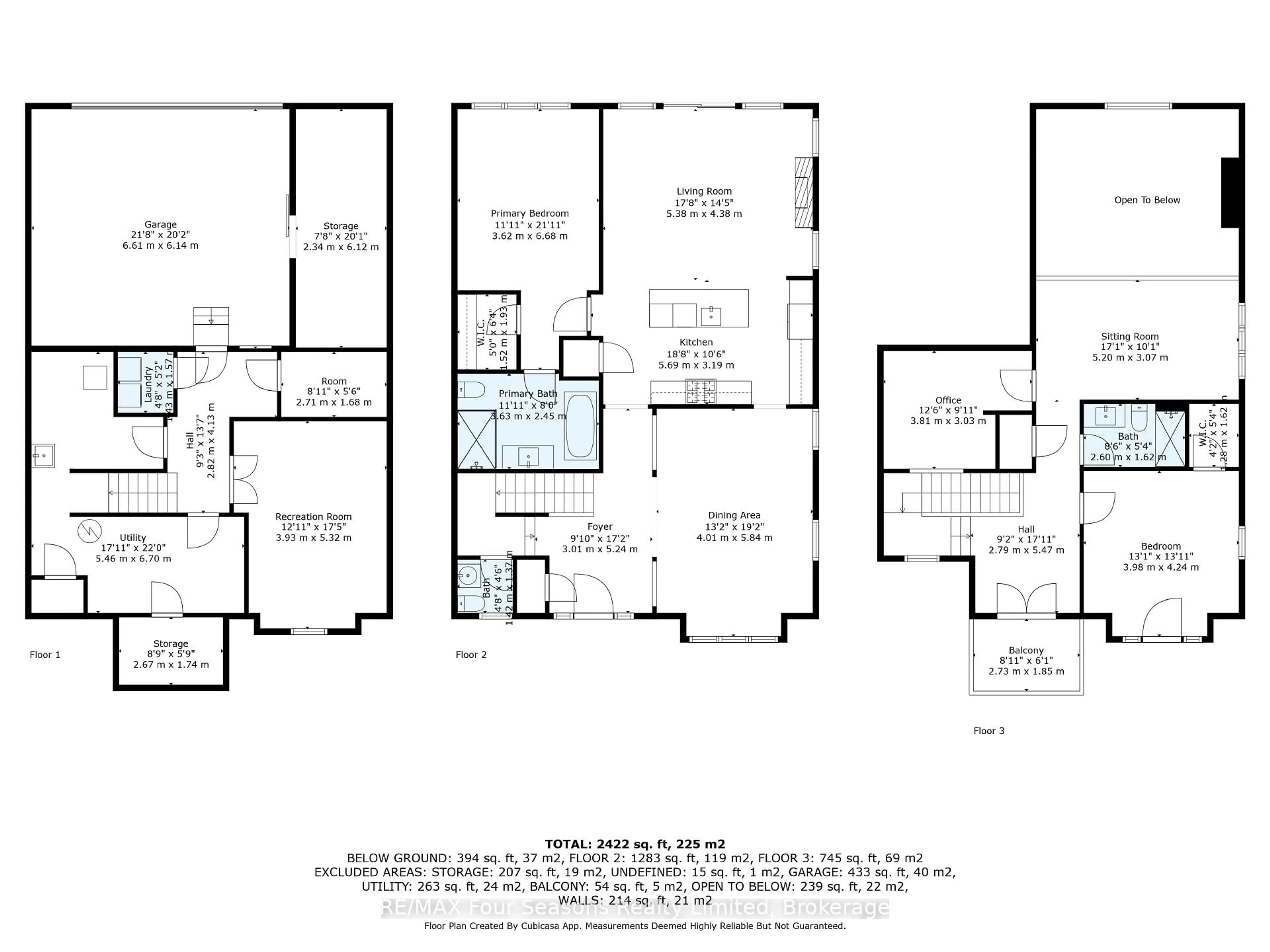 Floor plan for 13 Westmount Mews, Collingwood Ontario L9Y 0J9