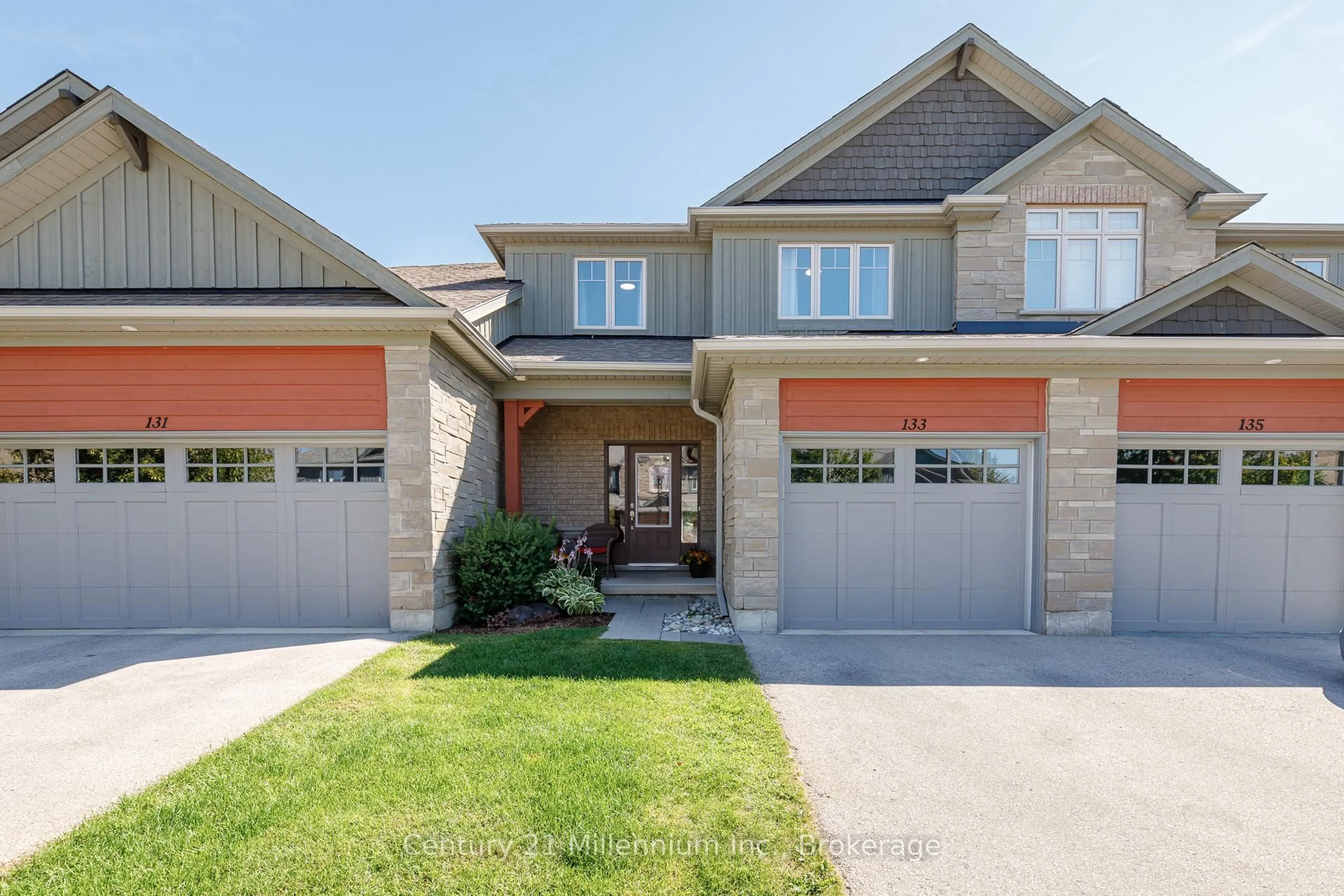 Home with brick exterior material, street for 133 CONSERVATION Way, Collingwood Ontario L9Y 0G9