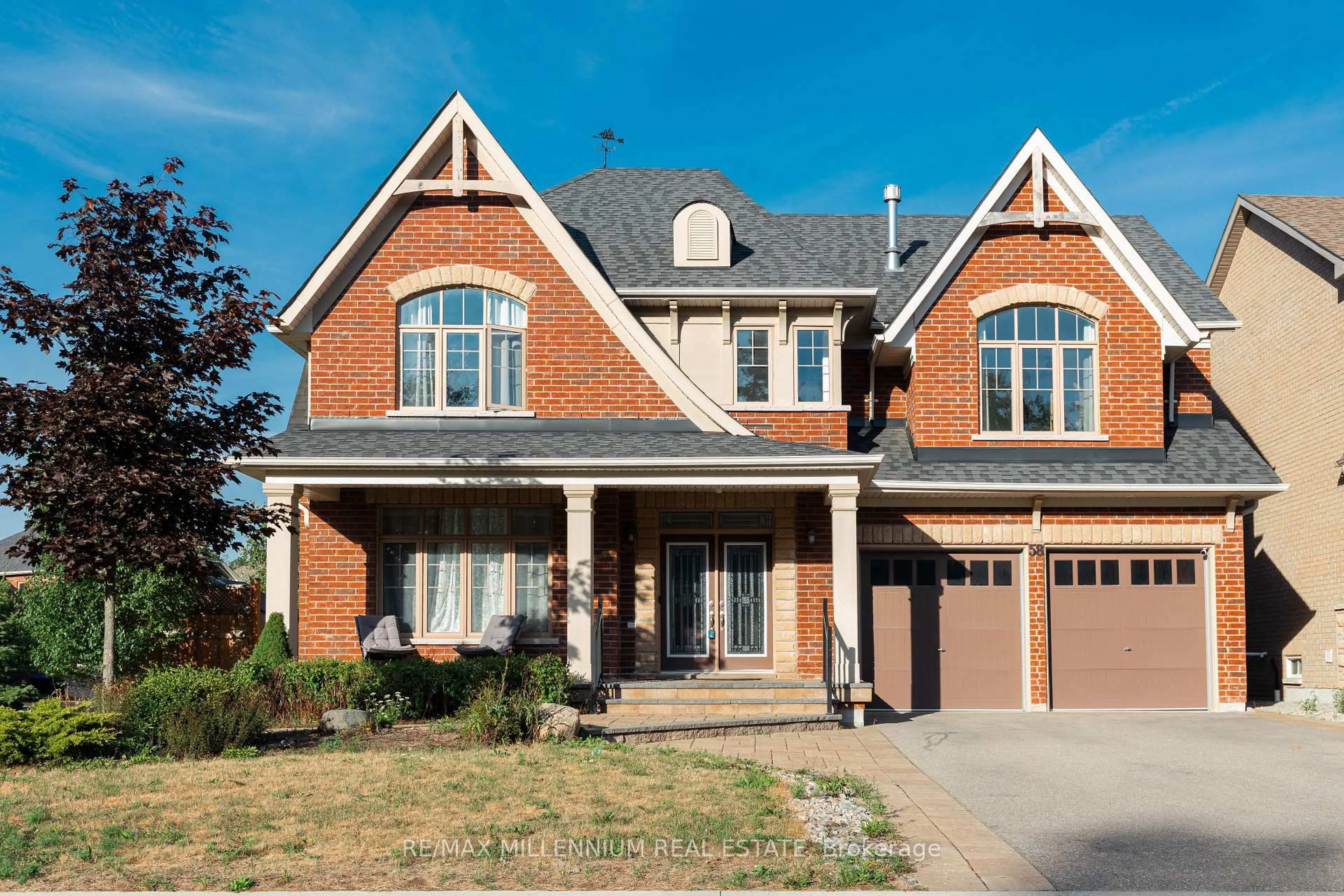 Home with brick exterior material, street for 58 Trail Blvd, Springwater Ontario L9X 0S4