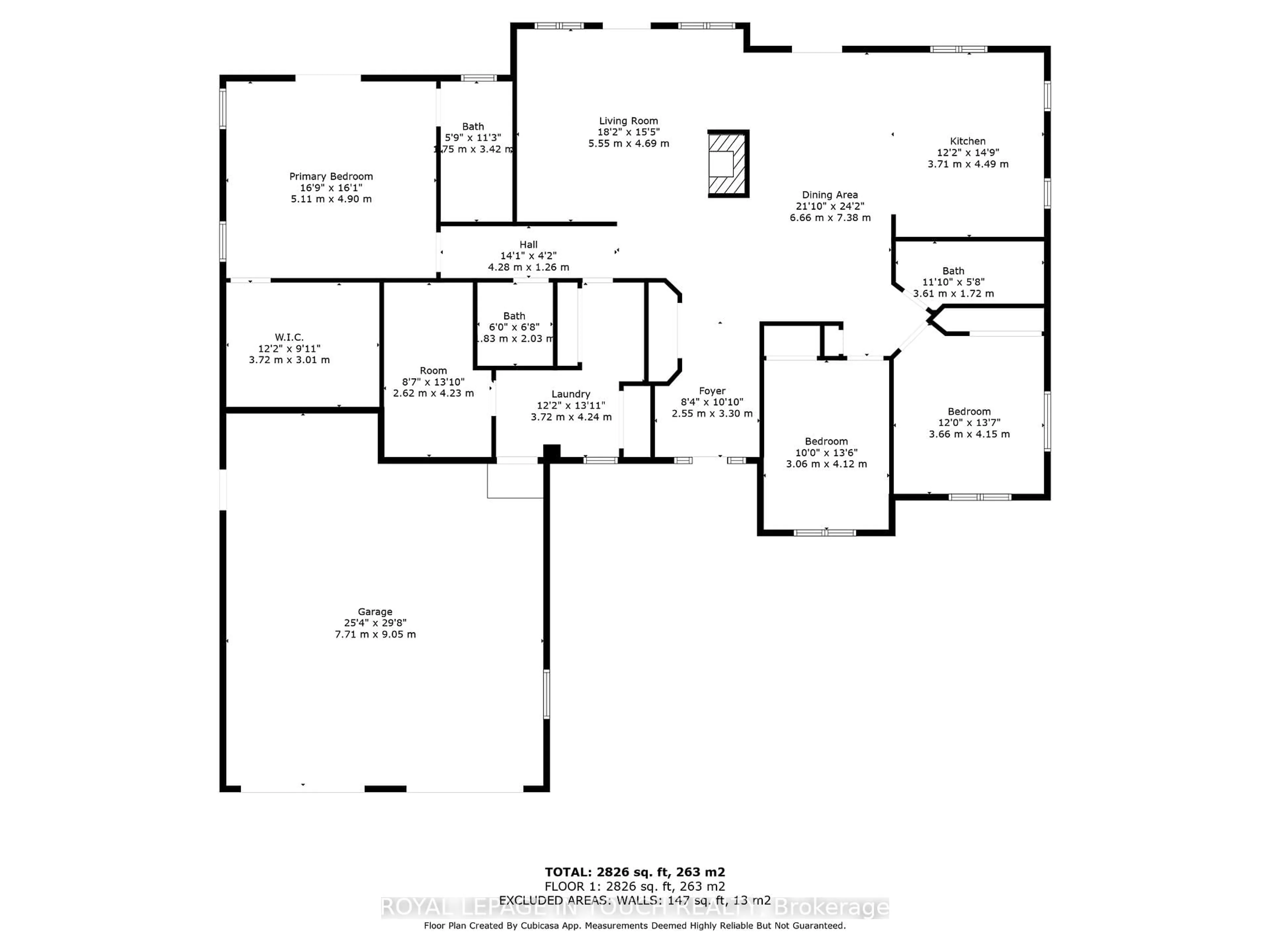 Floor plan for 1 Spruce St, Tiny Ontario L0L 1P0