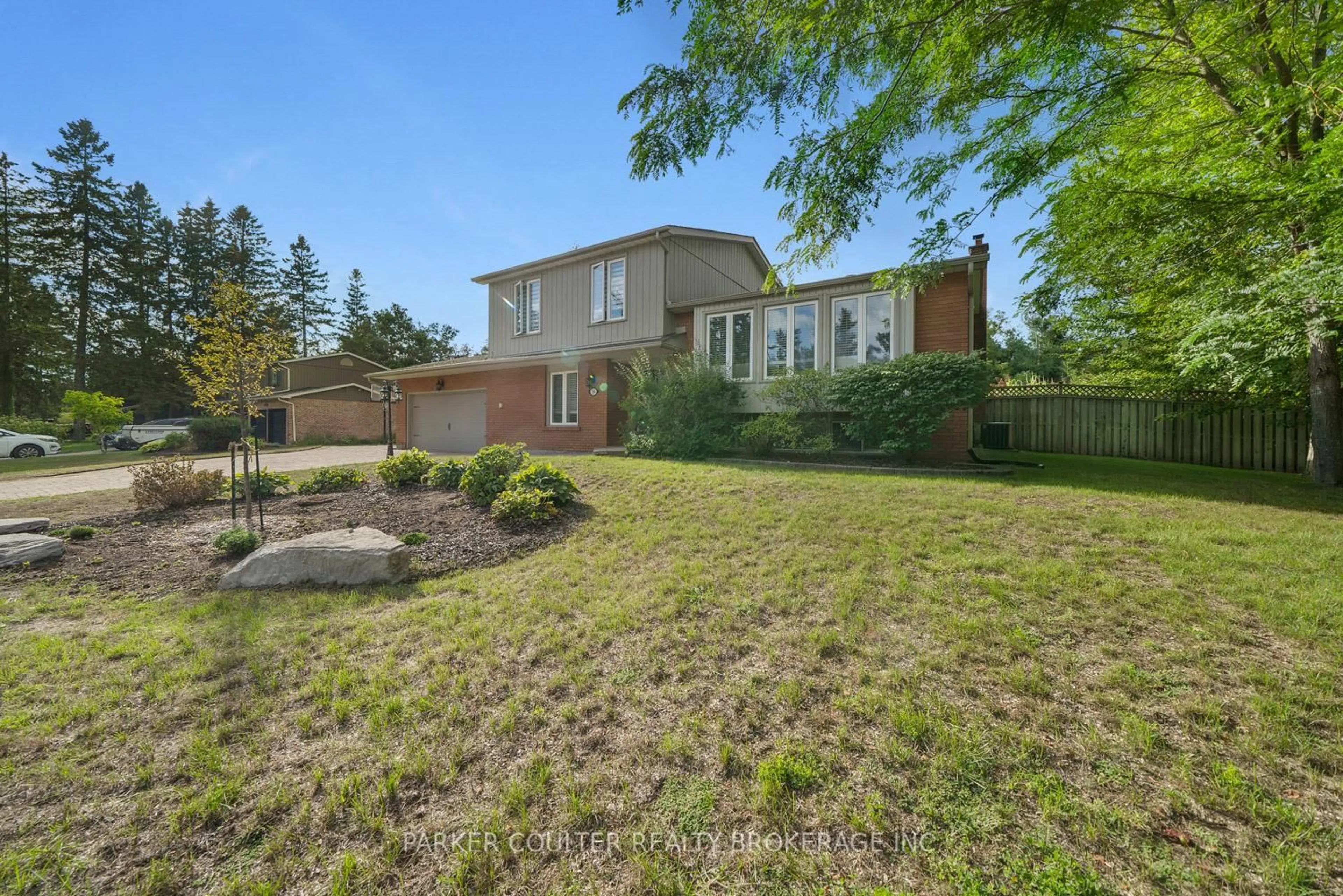 A pic from outside/outdoor area/front of a property/back of a property/a pic from drone, unknown for 30 Cedar Creek Rd, Springwater Ontario L9X 0P5