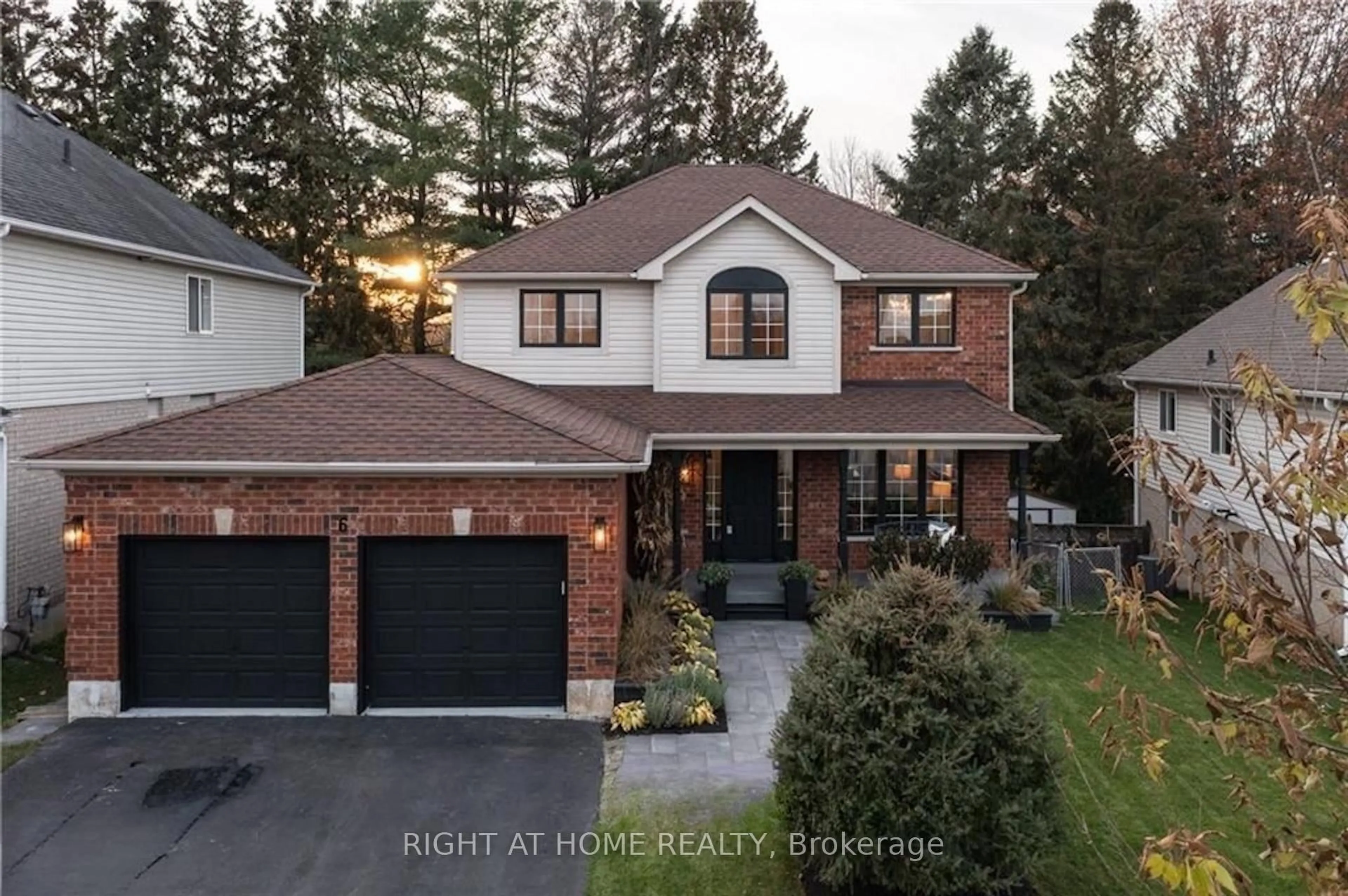 Home with brick exterior material, street for 6 COUNTRY Lane, Barrie Ontario L4N 0E6