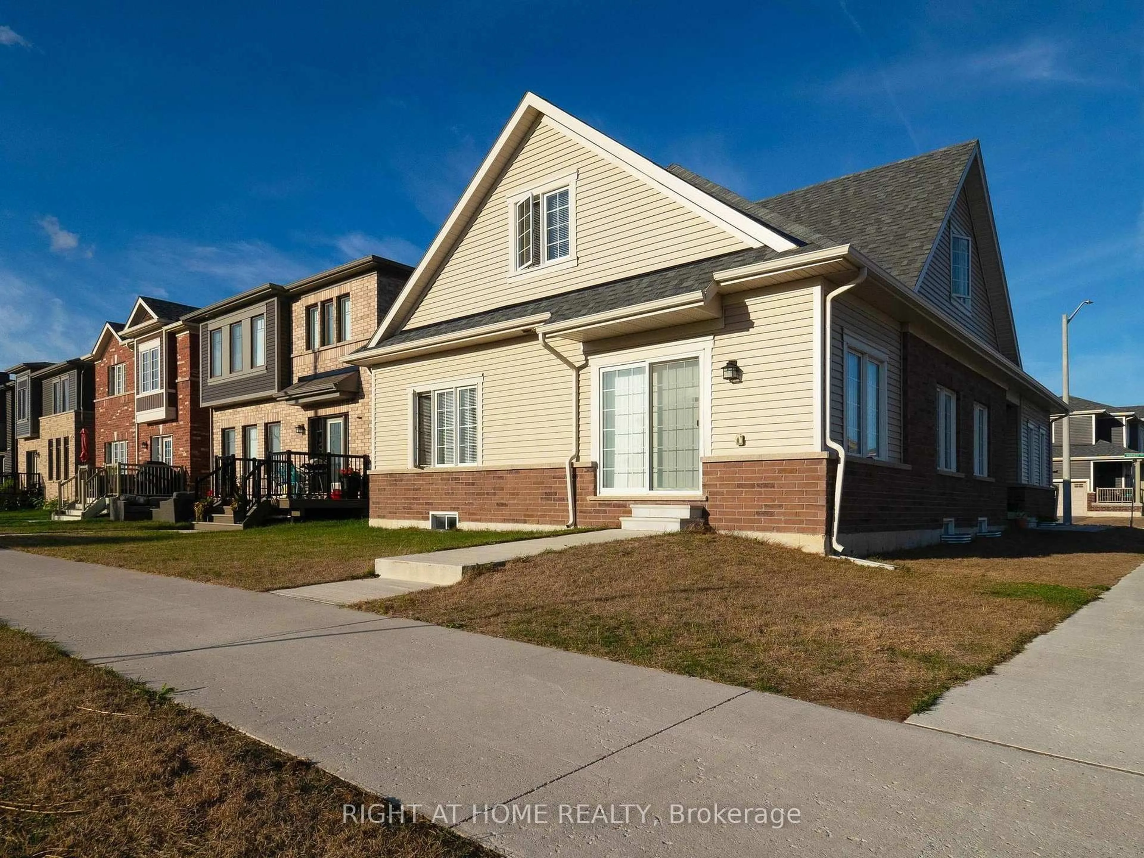 Home with brick exterior material, street for 1 Harvest Cres, Barrie Ontario L9J 0T3