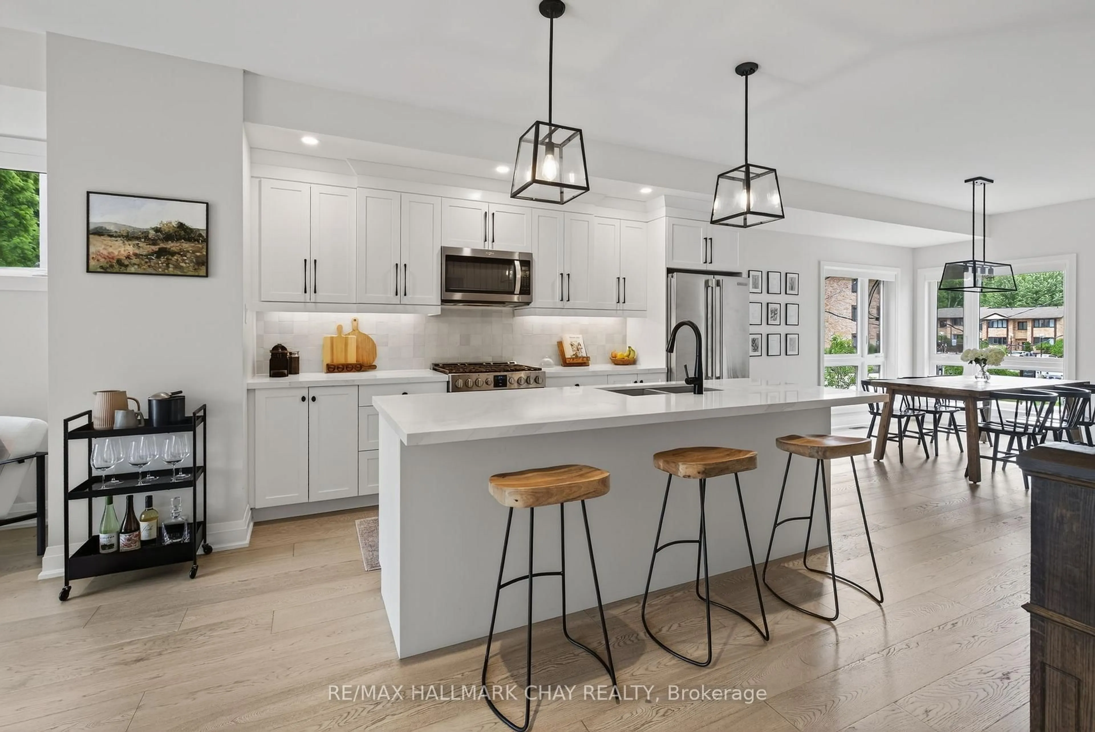 Open concept kitchen, unknown for 86 Clapperton St, Barrie Ontario L4M 3G2