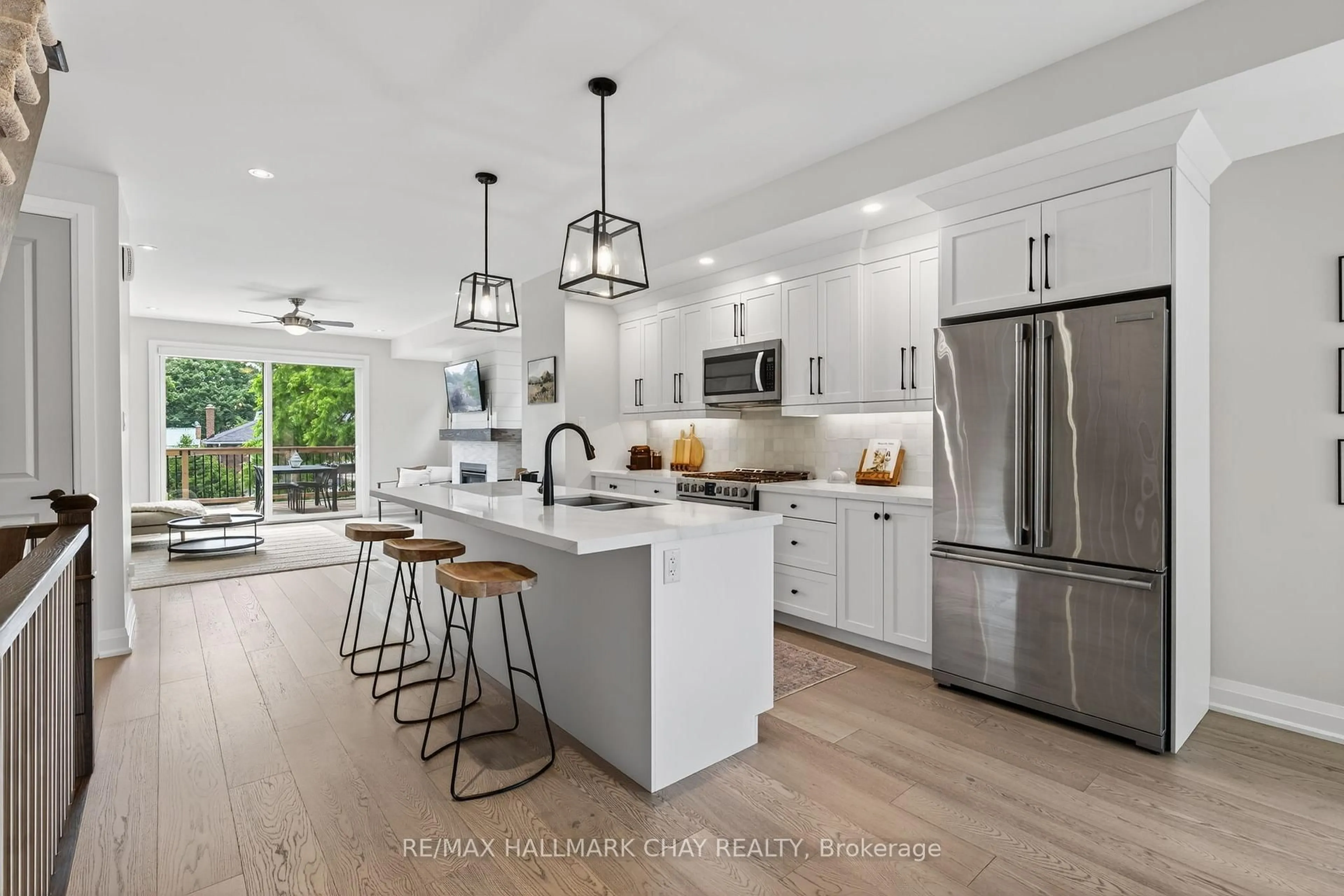 Open concept kitchen, unknown for 86 Clapperton St, Barrie Ontario L4M 3G2