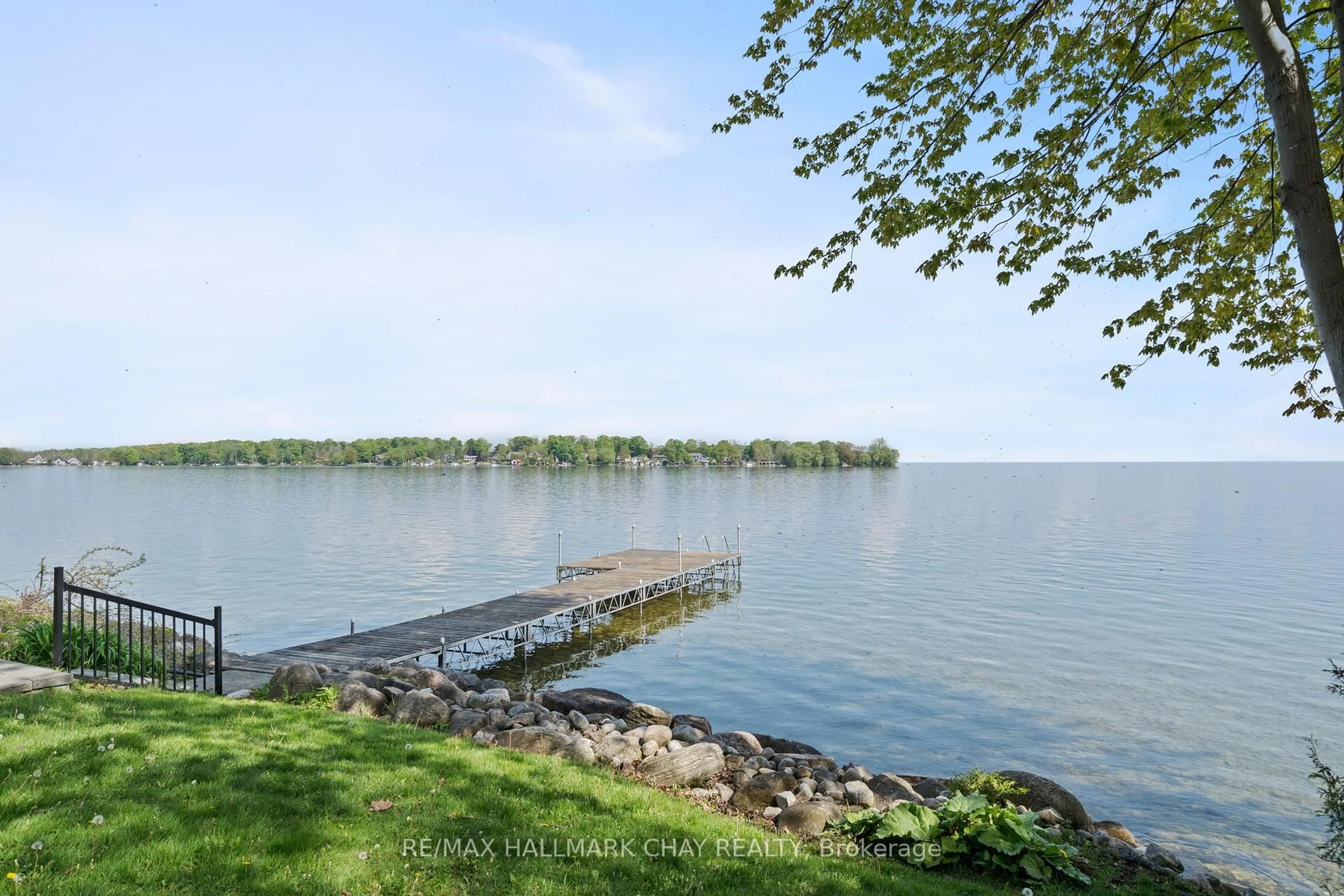 Patio, water/lake/river/ocean view for 1 Olive Cres #4, Orillia Ontario L3V 7N5