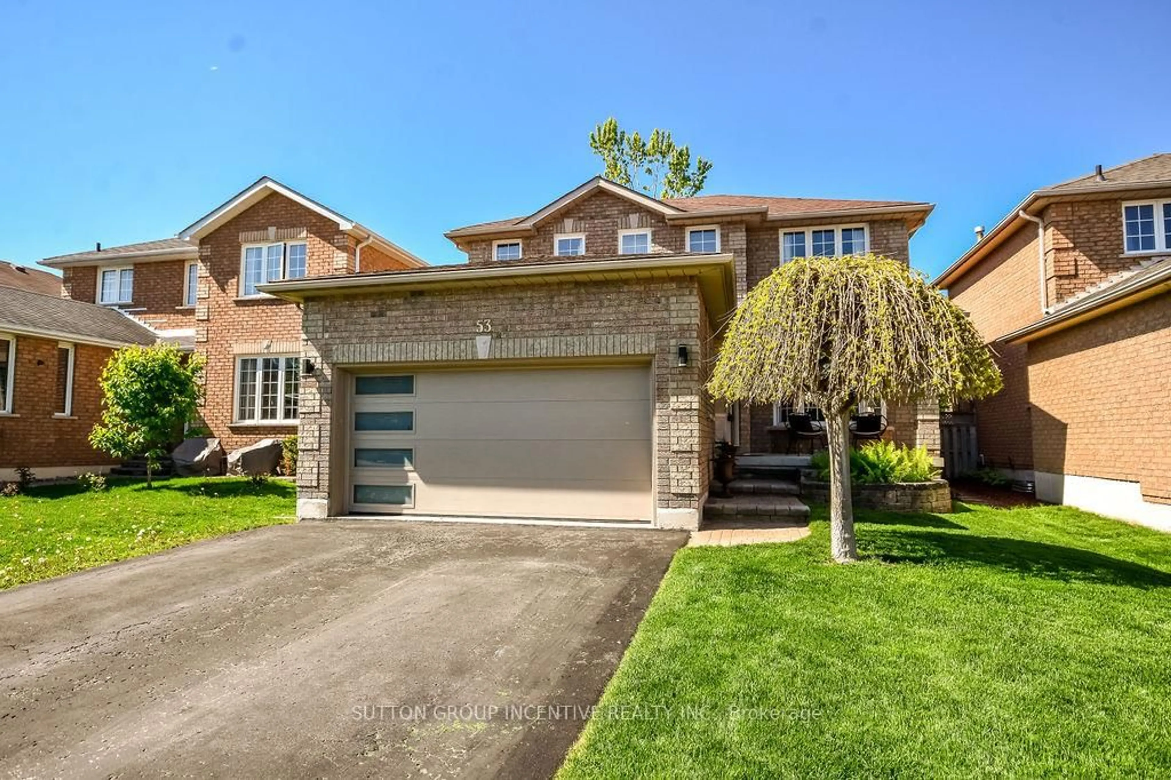 Home with brick exterior material, street for 53 Taylor Dr, Barrie Ontario L4N 8K6