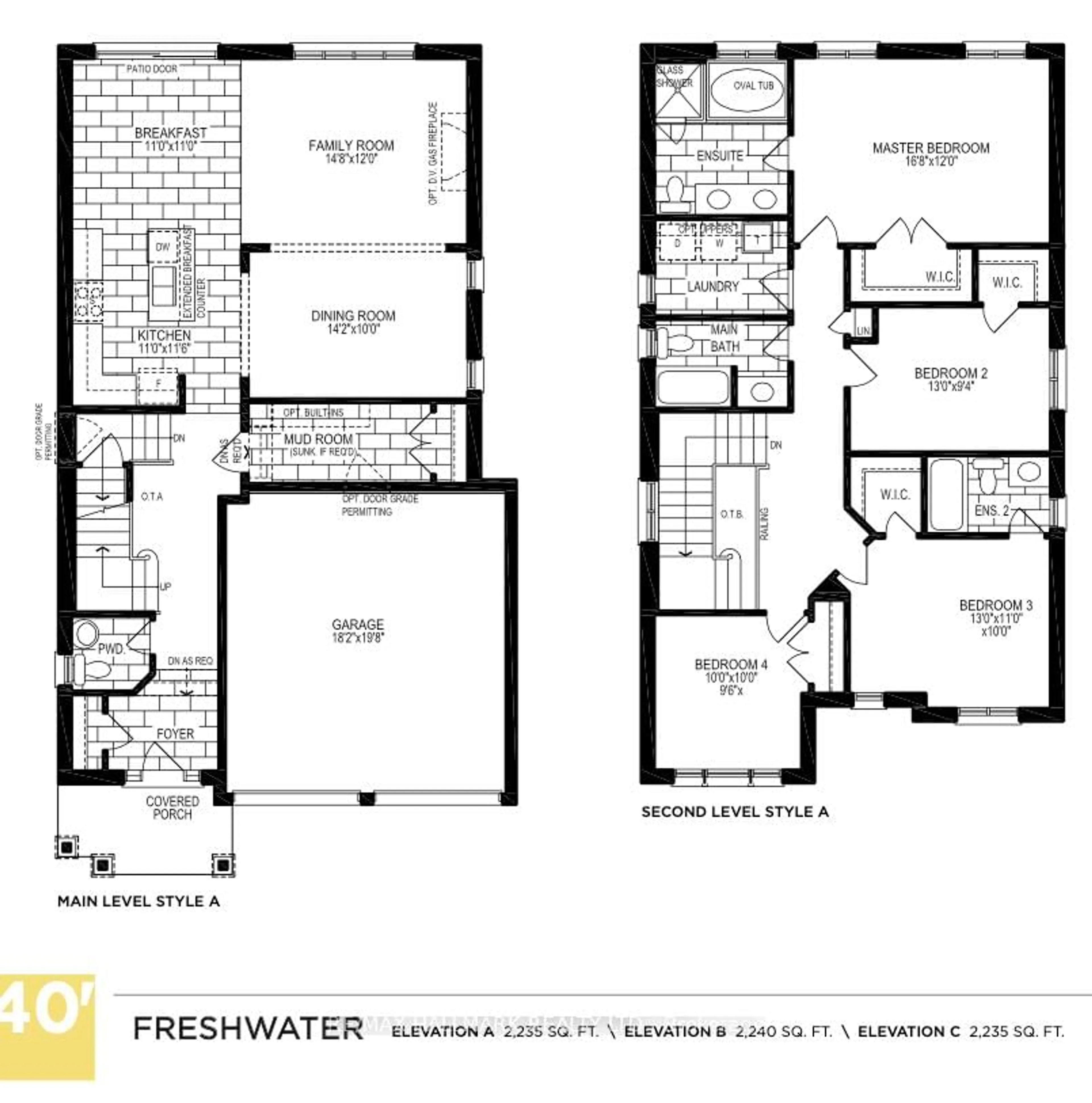 Floor plan for 34 Nicort Rd, Wasaga Beach Ontario L9Z 0N4