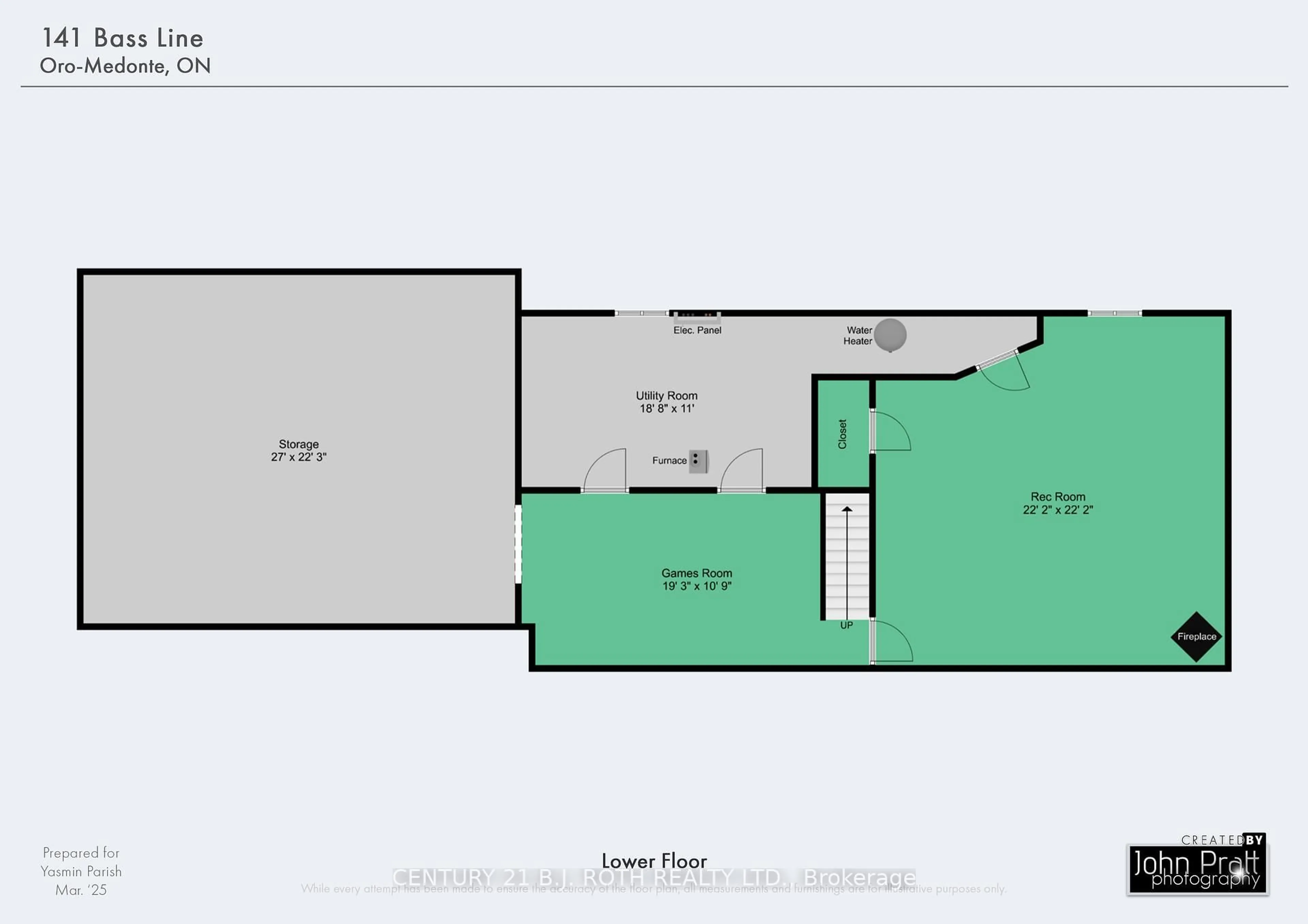 Floor plan for 141 Bass Line, Oro-Medonte Ontario L3V 6H2