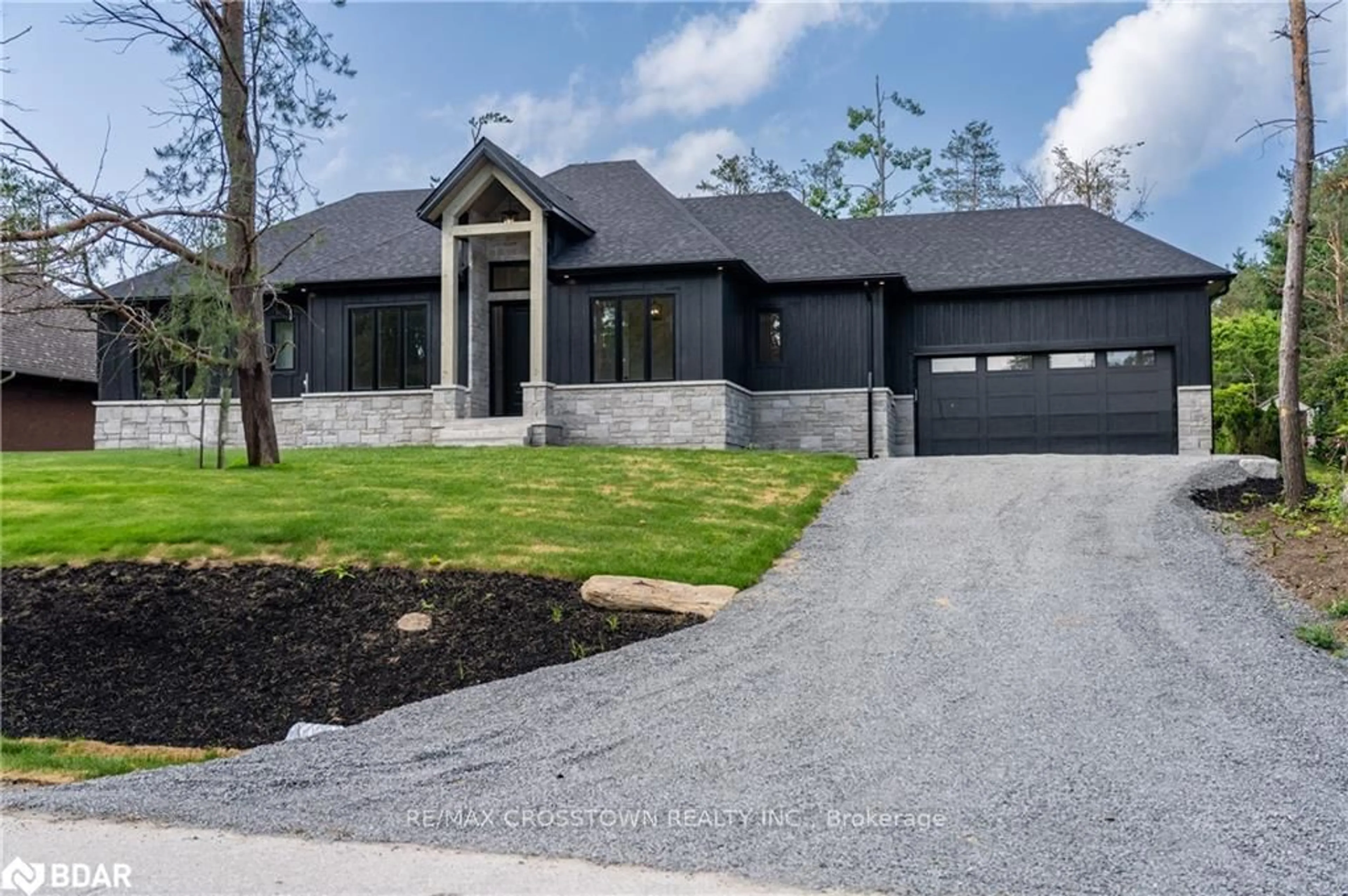 Home with brick exterior material, street for 32 Alpine Way, Oro-Medonte Ontario L0L 2L0