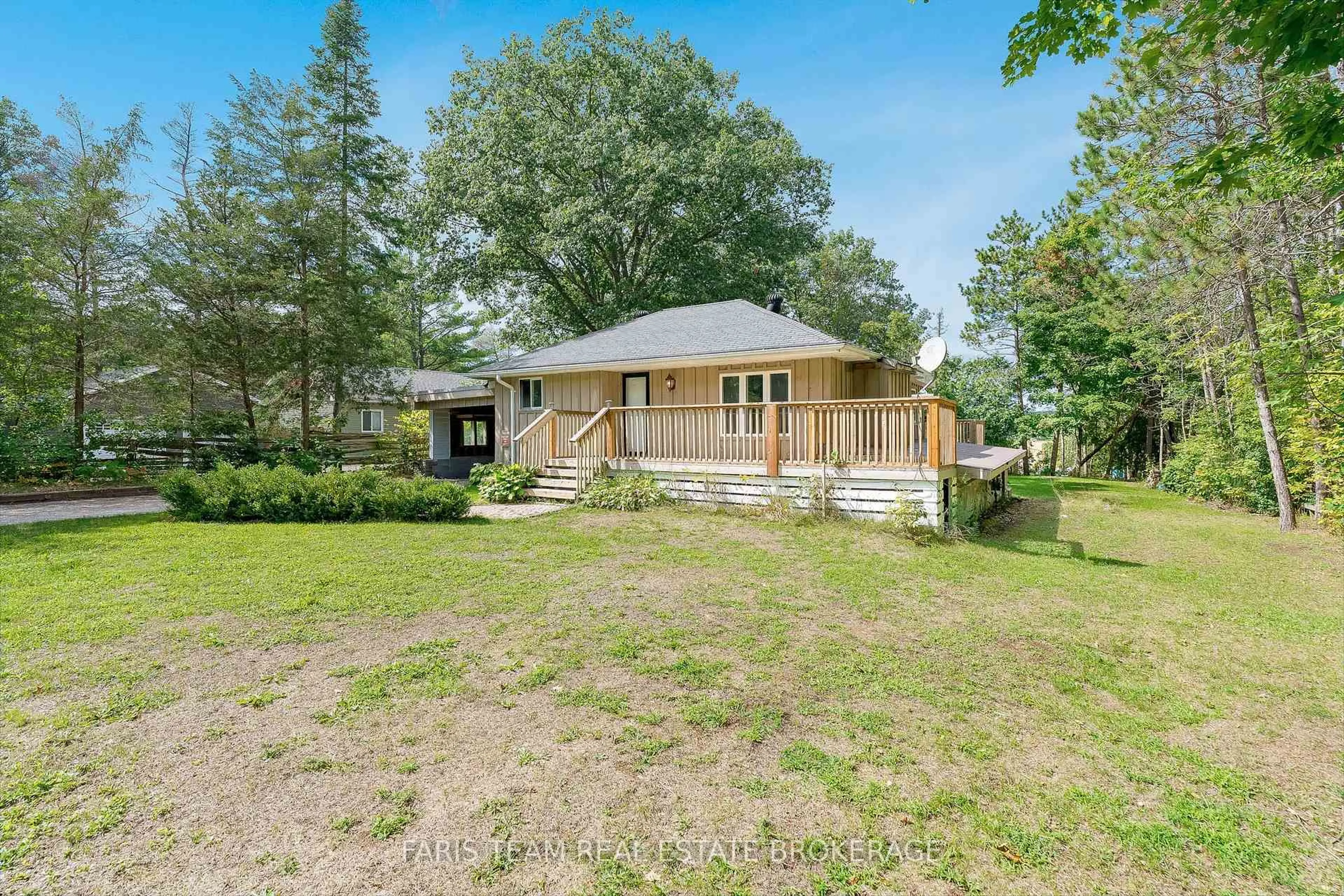 A pic from outside/outdoor area/front of a property/back of a property/a pic from drone, unknown for 2368 South Orr Lake Rd, Springwater Ontario L0L 1P0