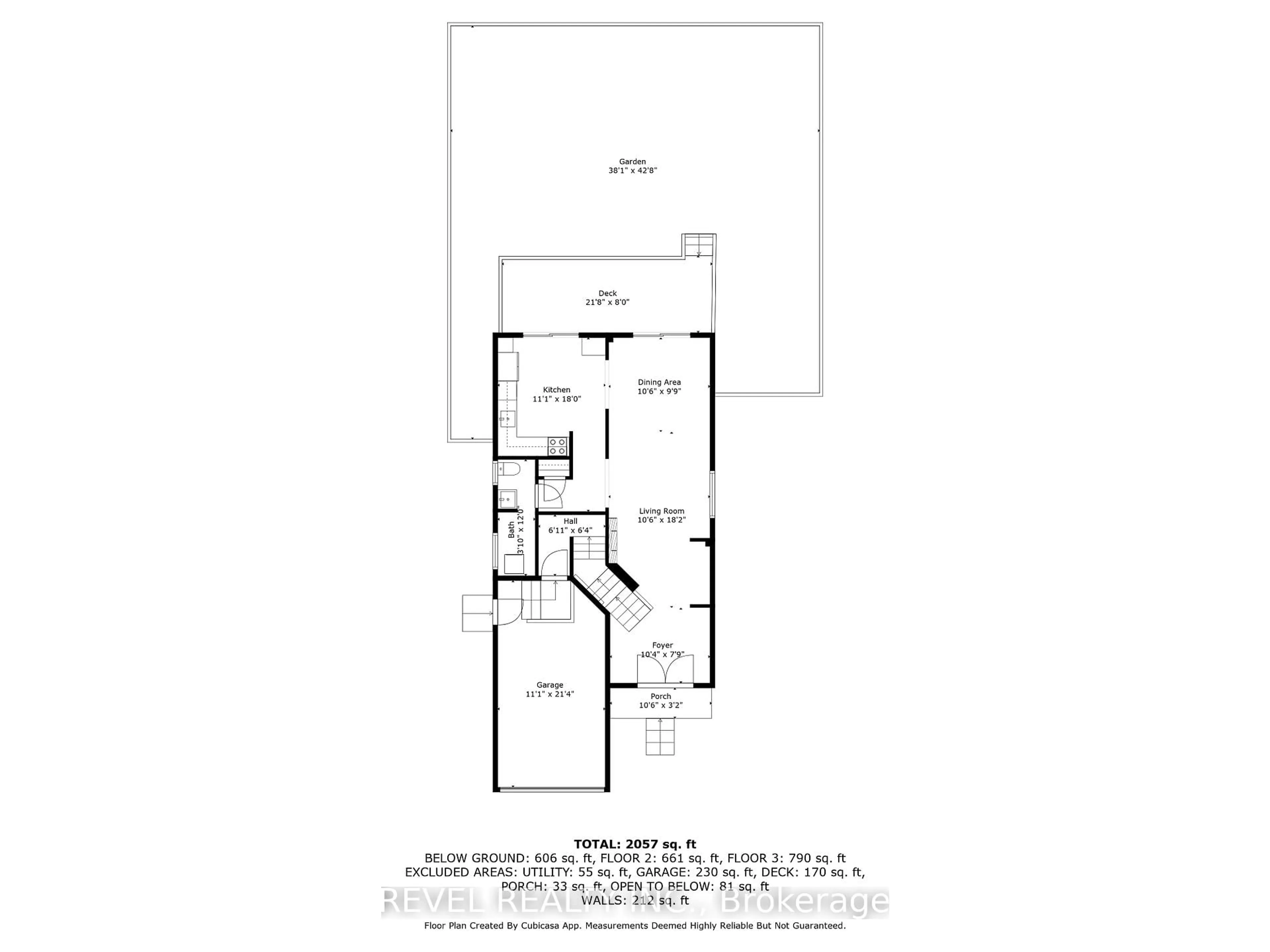 Floor plan for 1 Glenhill Dr, Barrie Ontario L4N 5X4
