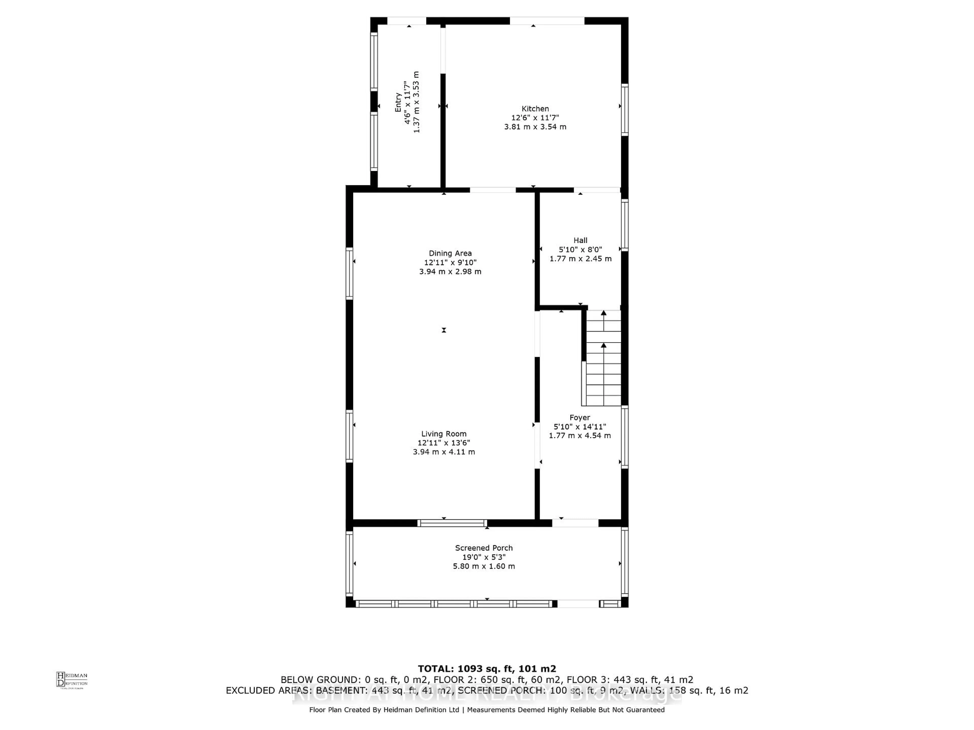 Floor plan for 81 Douglas St, Orillia Ontario L3V 5Y7