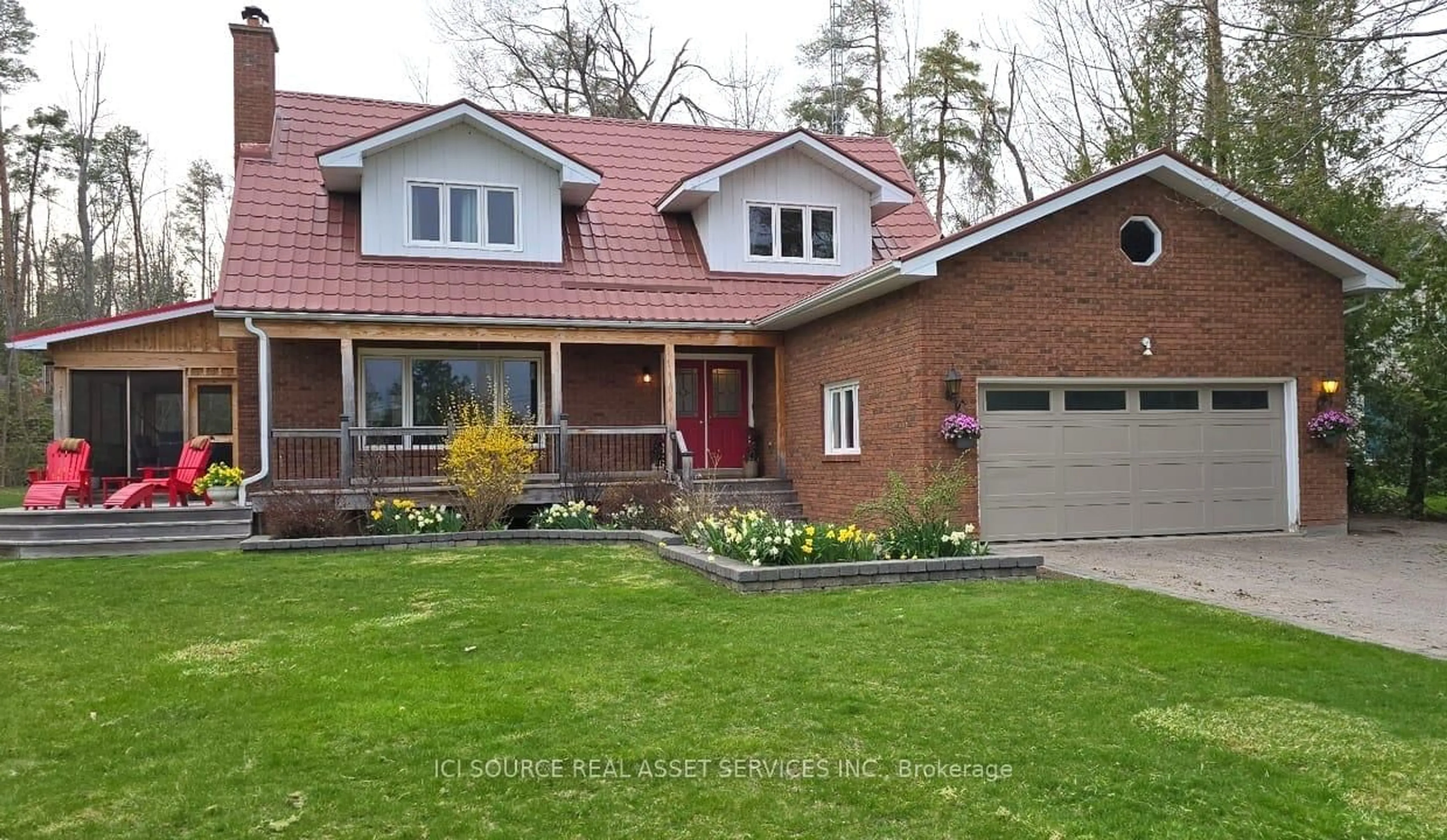 Home with brick exterior material, street for 126 Brambel Rd, Oro-Medonte Ontario L0L 2L0