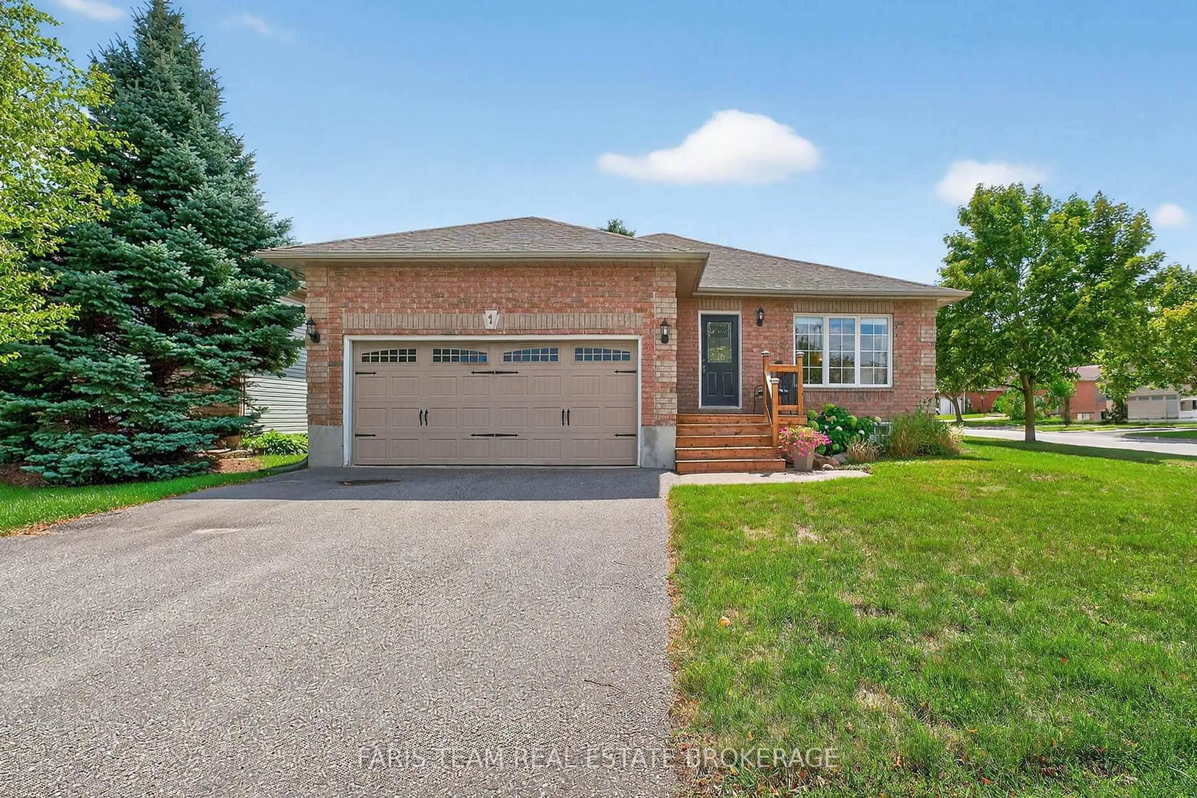 Home with brick exterior material, street for 1 Touchette Dr, Barrie Ontario L4N 7L8