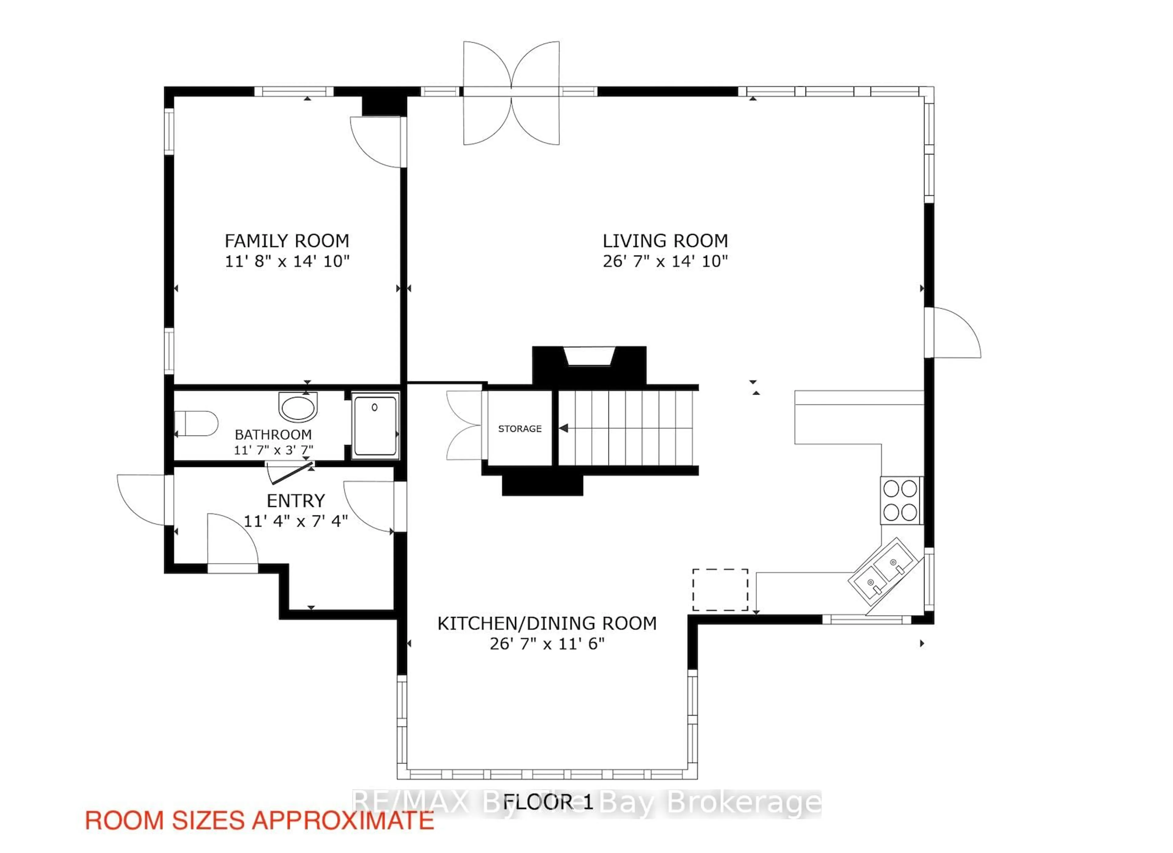 Floor plan for 5262 CONC 2 SUNNIDALE, Clearview Ontario L0M 1N0