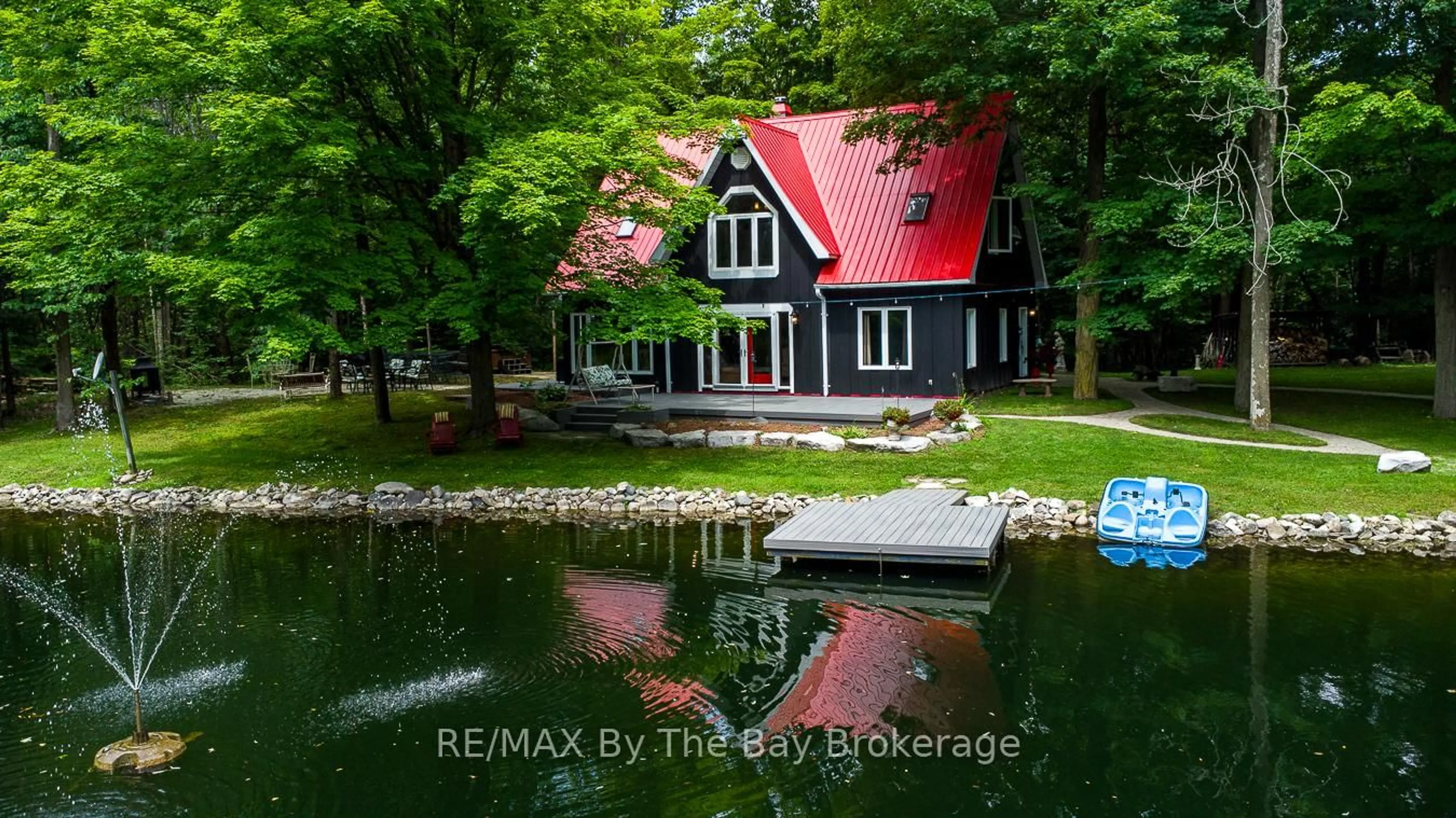 A pic from outside/outdoor area/front of a property/back of a property/a pic from drone, water/lake/river/ocean view for 5262 CONC 2 SUNNIDALE, Clearview Ontario L0M 1N0