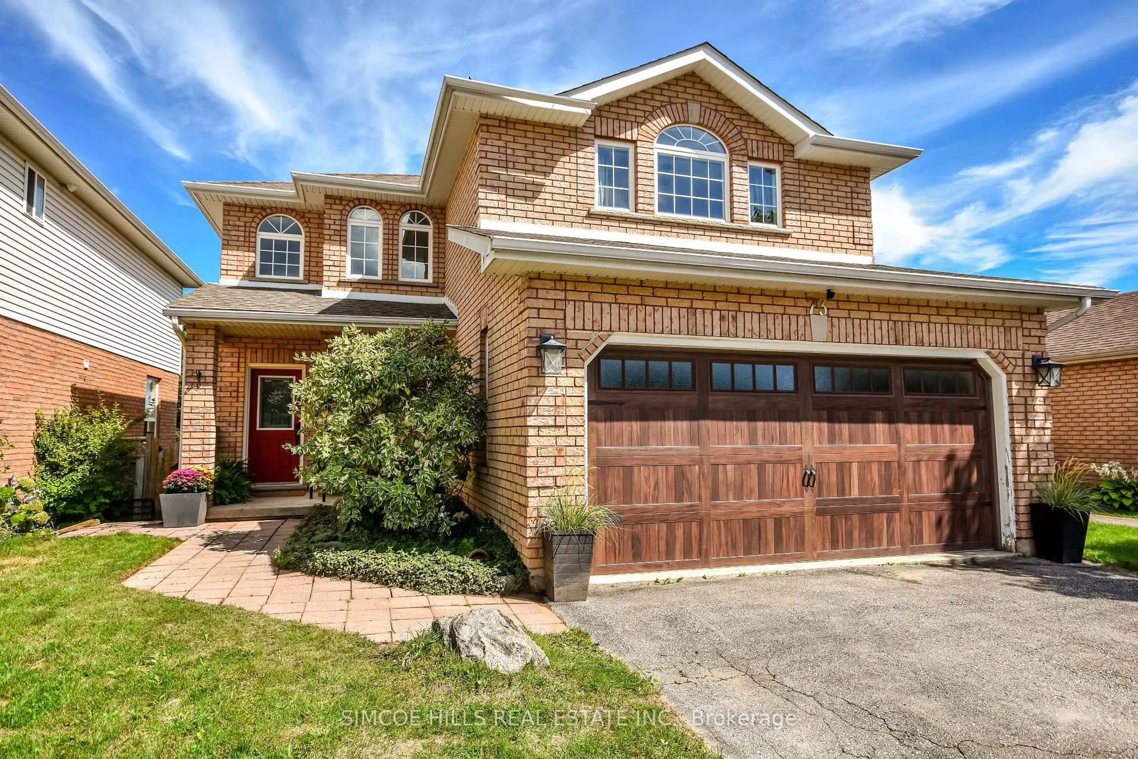 Home with brick exterior material, street for 73 Vanessa Dr, Orillia Ontario L3V 7W9