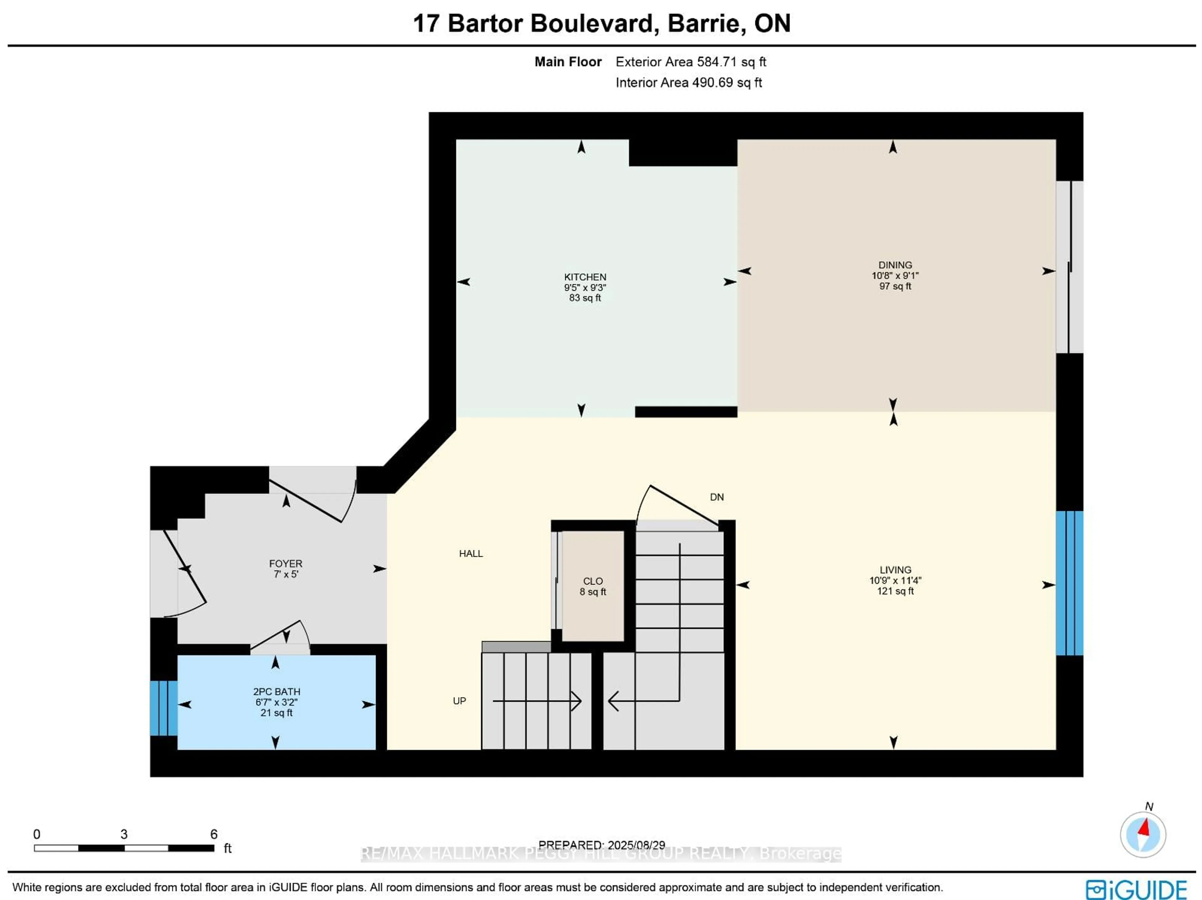 Floor plan for 17 Bartor Blvd, Barrie Ontario L4N 5Y7