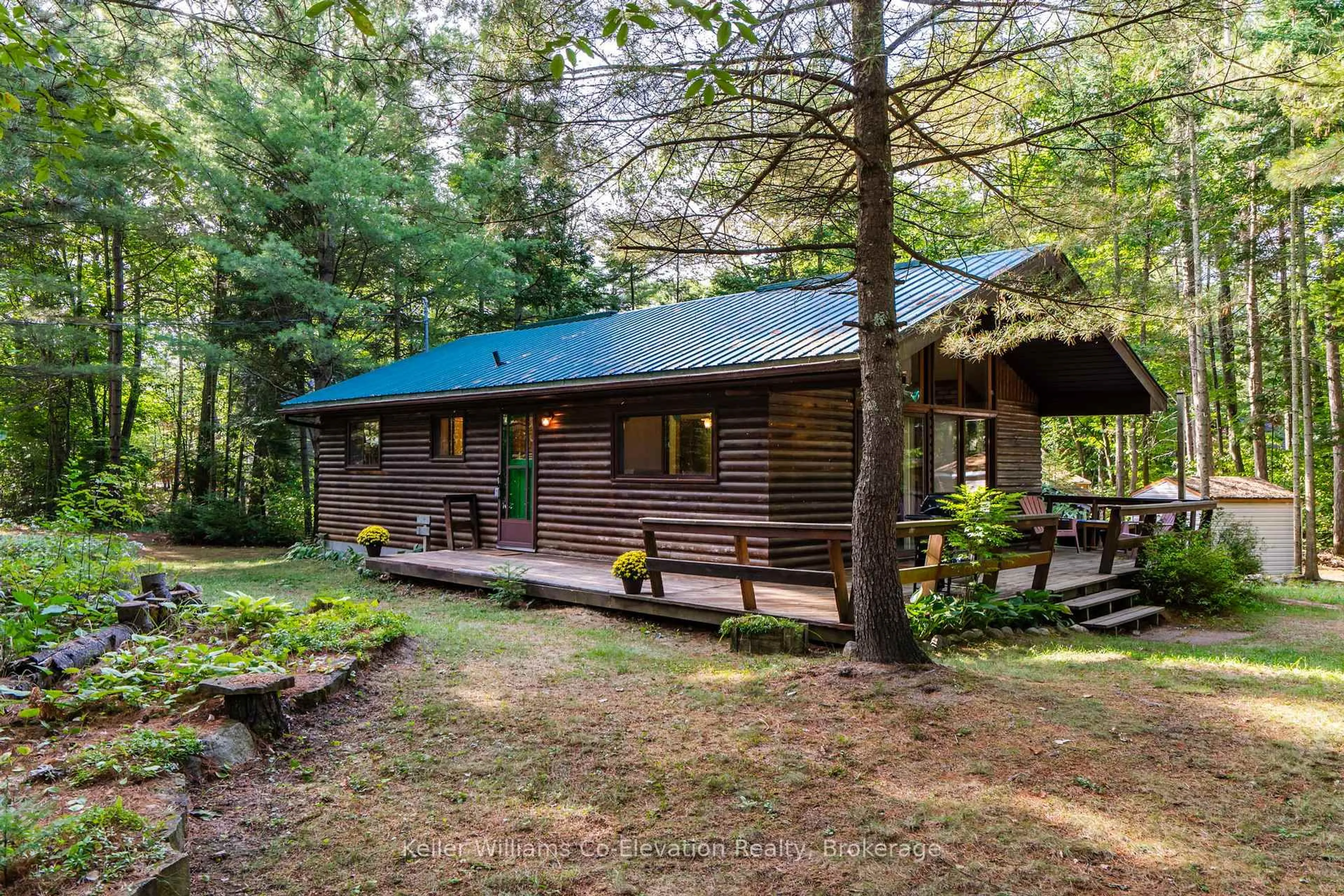 Patio, forest/trees view for 1700 Tiny Beaches Rd, Tiny Ontario L9M 0H2