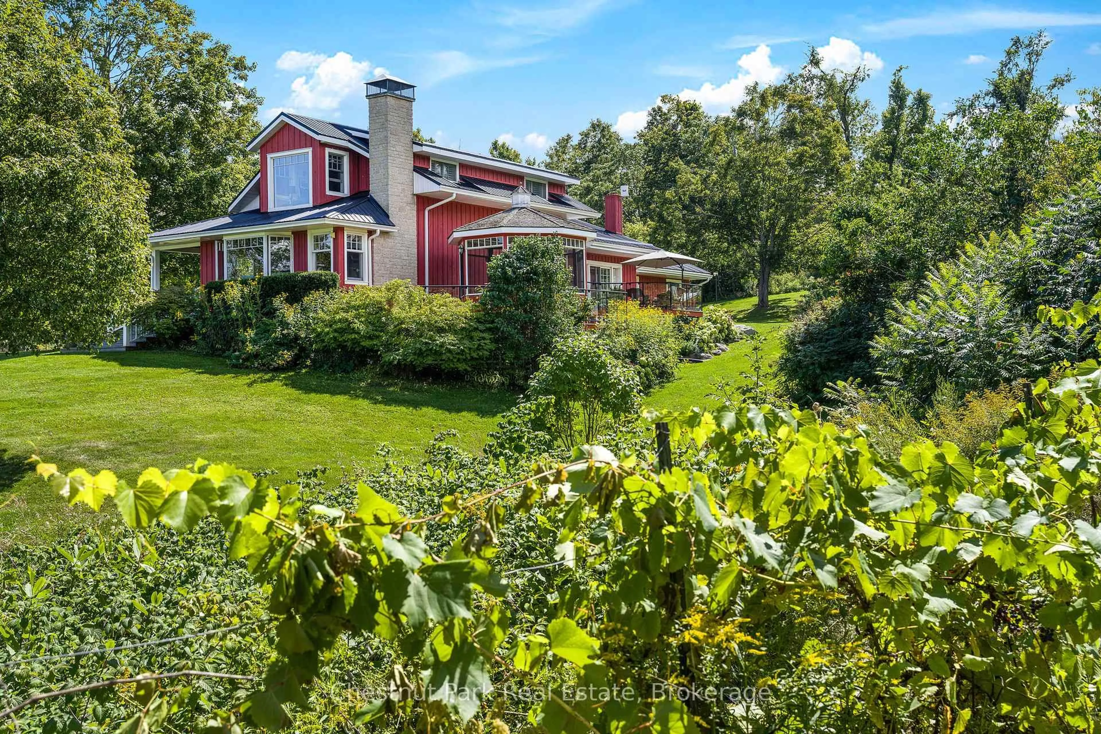 A pic from outside/outdoor area/front of a property/back of a property/a pic from drone, unknown for 3390 Concession 5 S Nottawasaga, Clearview Ontario L0M 1G0