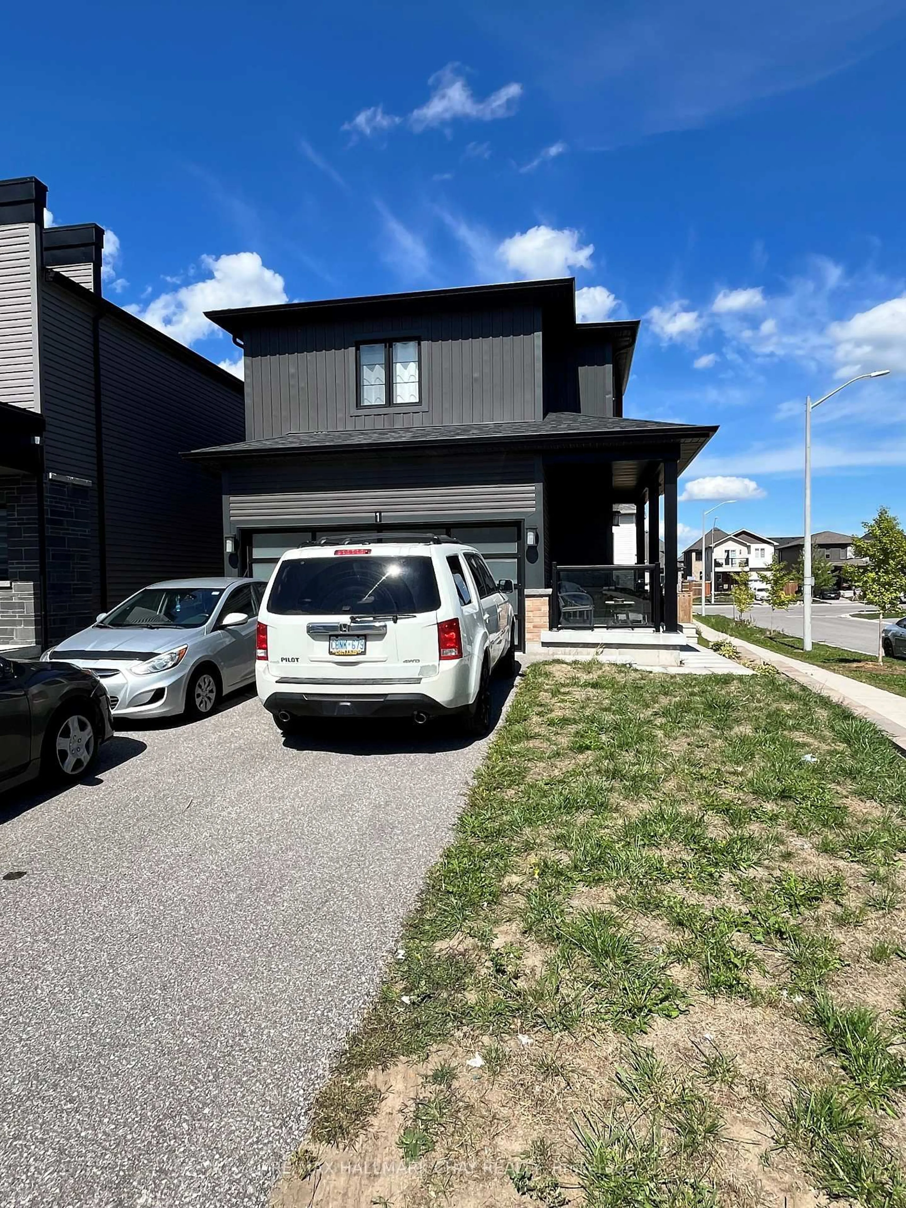 Home with brick exterior material, street for 1 Alaskan Hts, Barrie Ontario L9J 0B1
