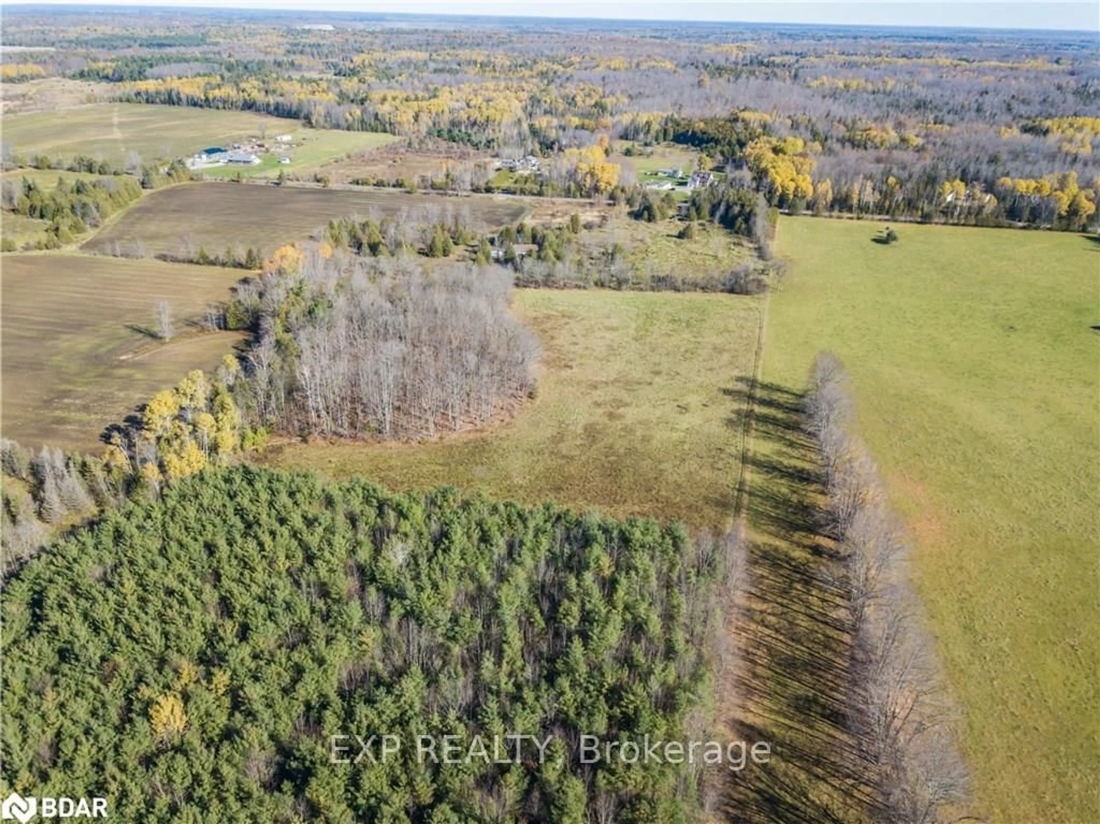 A pic from outside/outdoor area/front of a property/back of a property/a pic from drone, forest/trees view for 2900 Telford Line, Severn Ontario L3V 6R1