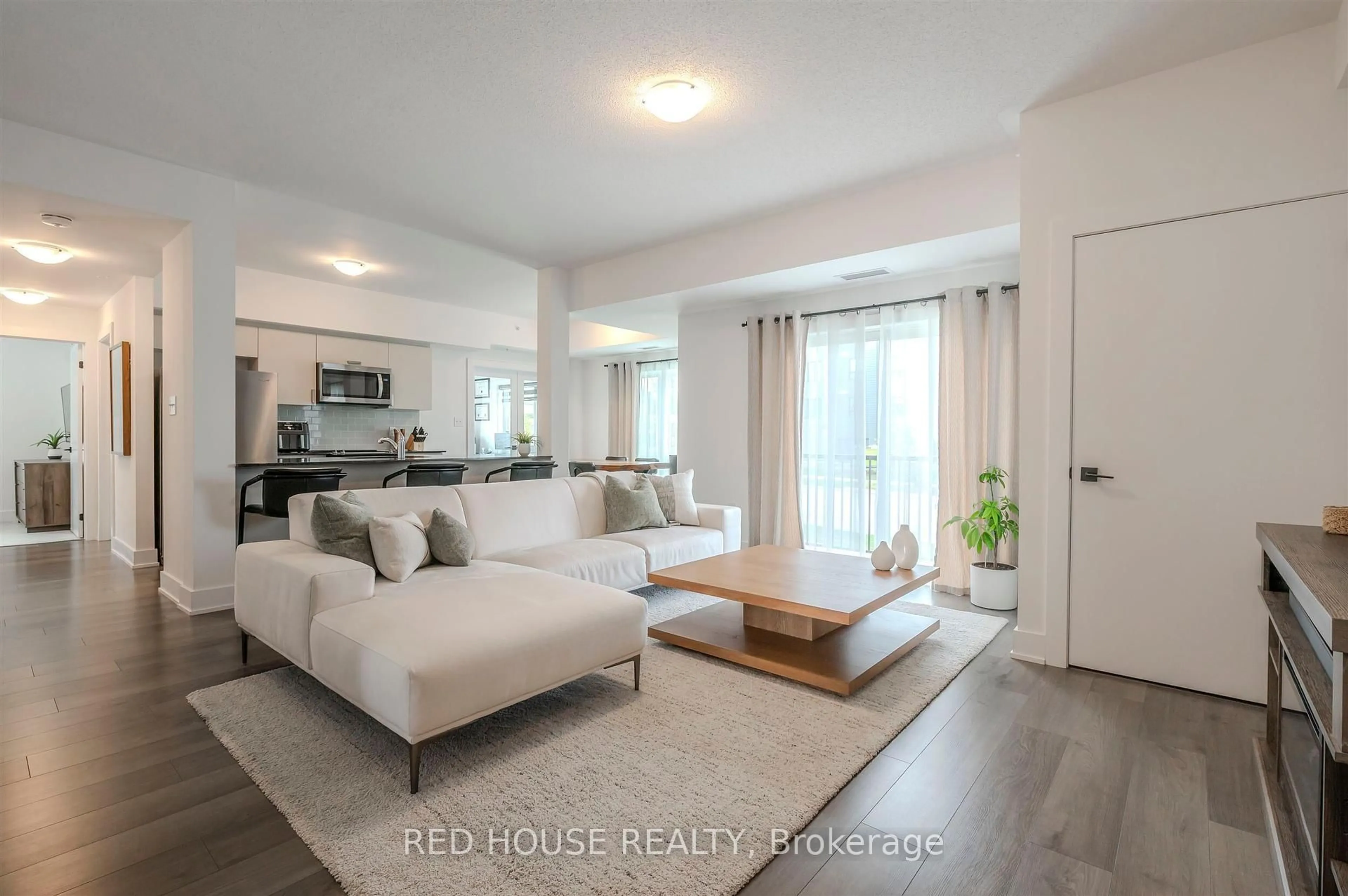 Living room with furniture, unknown for 8 Culinary Lane #102, Barrie Ontario L9J 0T2