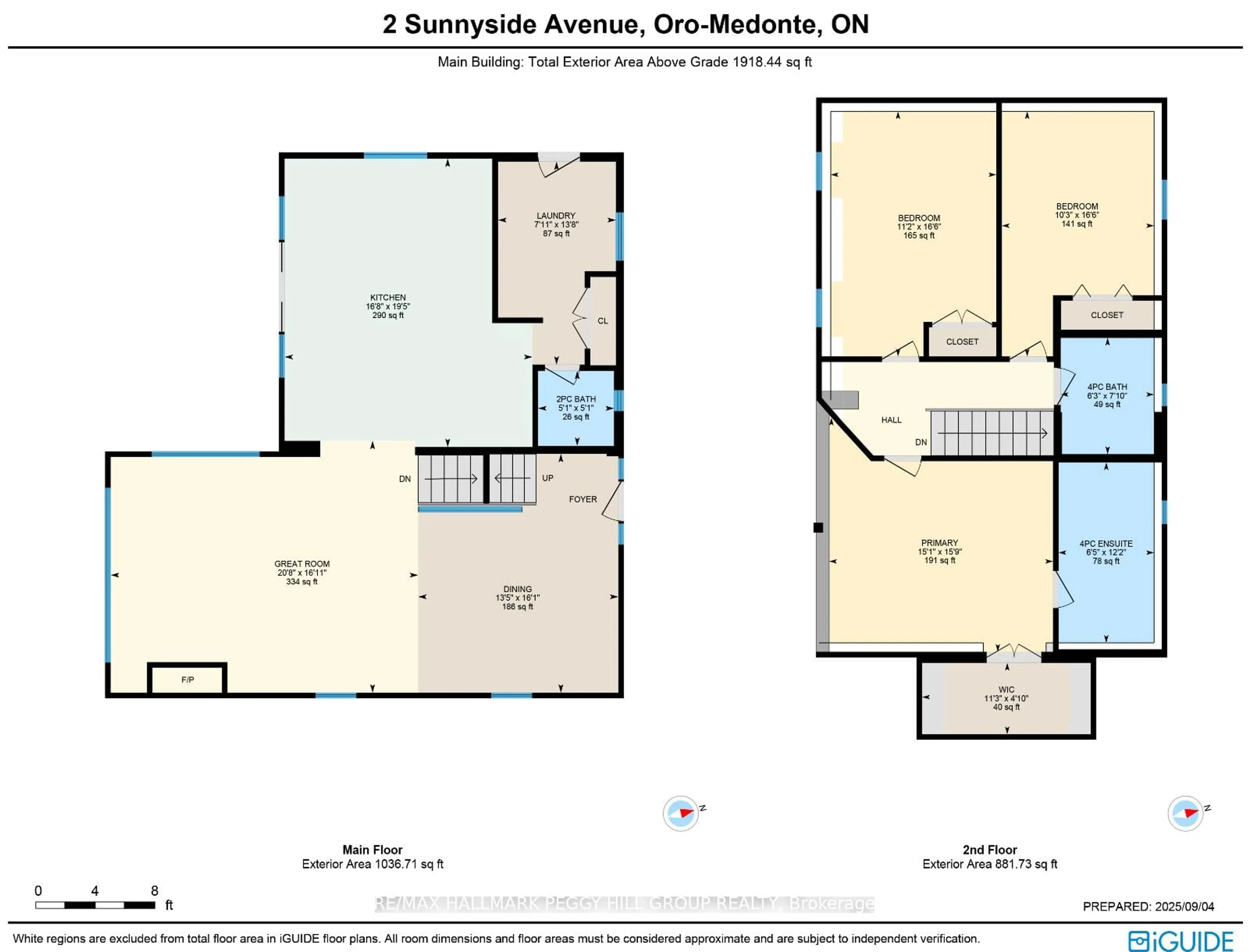 Floor plan for 2 Sunnyside Ave, Oro-Medonte Ontario L0L 2E0